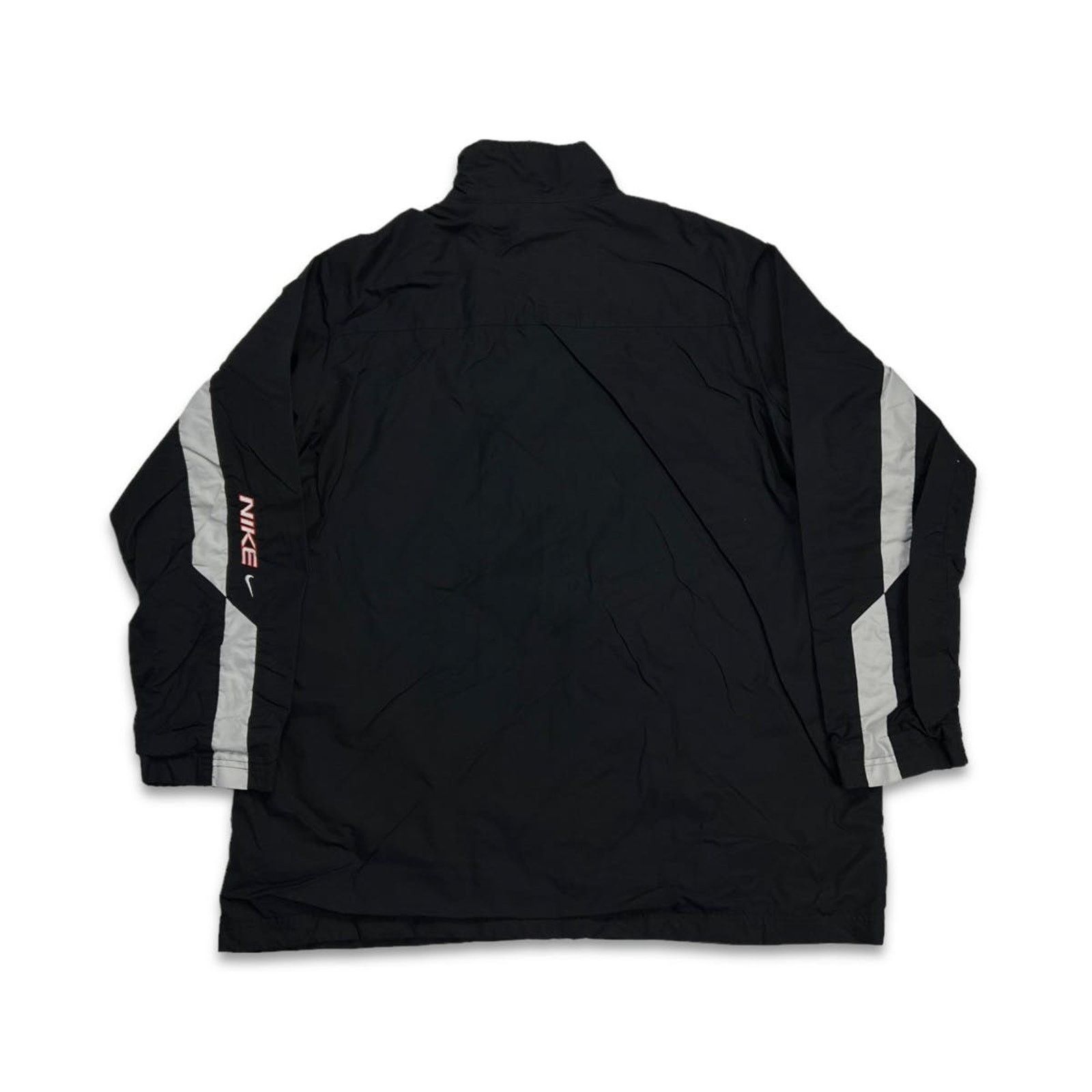 Nike × Vintage Nike Sportswear Jacket XL Swoosh Zip Outdoor Windbreaker Size US XL / EU 56 / 4 - 4 Thumbnail