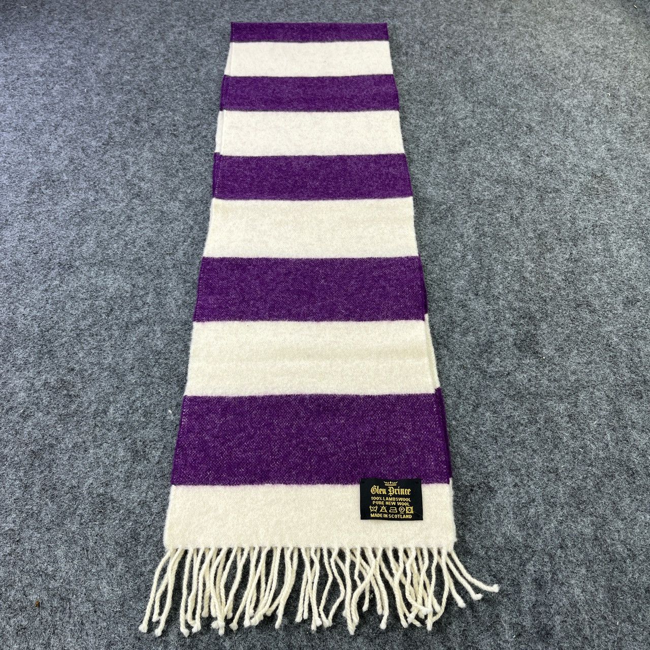 Vintage Glen Prince Scarf / Muffler / Neckwear T441 Size ONE SIZE - 1 Thumbnail