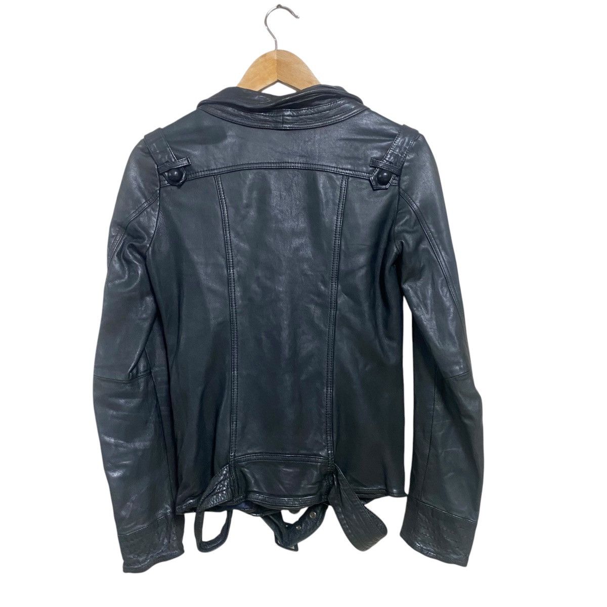 5351 POUR LES FEMMES 5351 Pour Les Femmes Lambskin Leather Jacket Size S / US 4 / IT 40 - 2 Thumbnail
