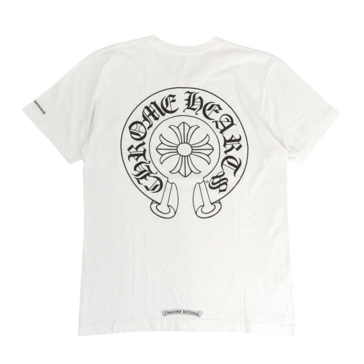 Chrome Hearts Chrome Hearts Horseshoe Print T-shirt White Size US M / EU 48-50 / 2 - 1 Thumbnail