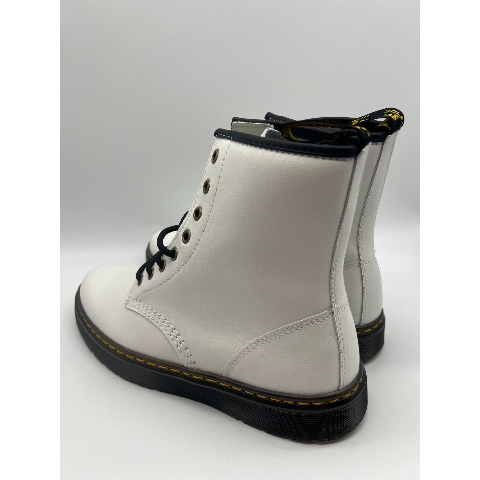 Dr. Martens Dr Martens Zavala Boots White Patent Leather Women Sz 10 NEW Size US 10 / IT 40 - 8 Thumbnail