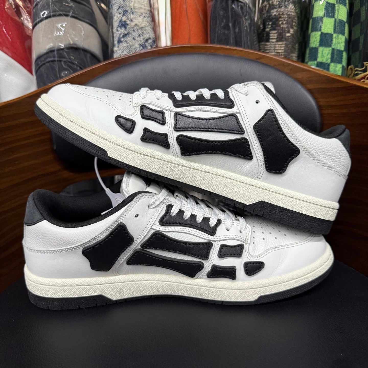 Amiri AMIRI Bone White Black 43 Mint 2 Wears Size US 10 / EU 43 - 7 Thumbnail