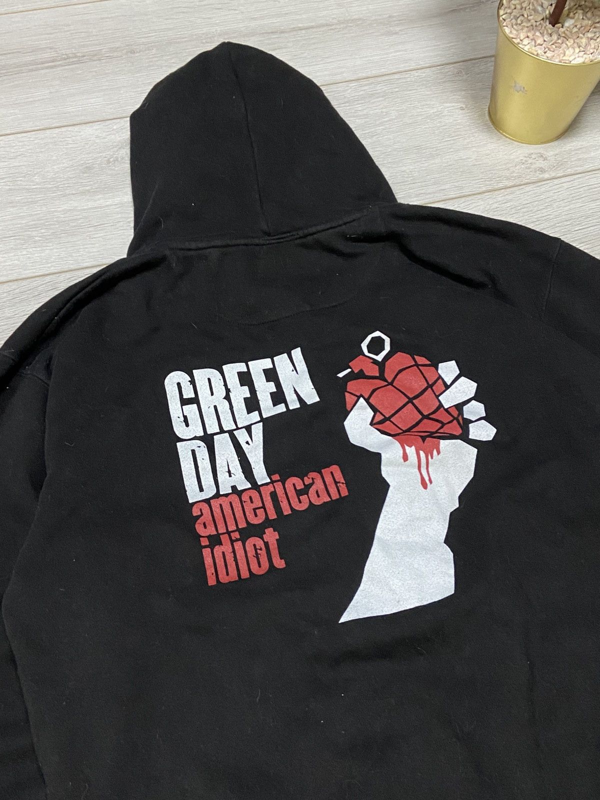 Band Tees Vintage Green Day zip Hoodie American Idiot Size US L / EU 52-54 / 3 - 10 Thumbnail