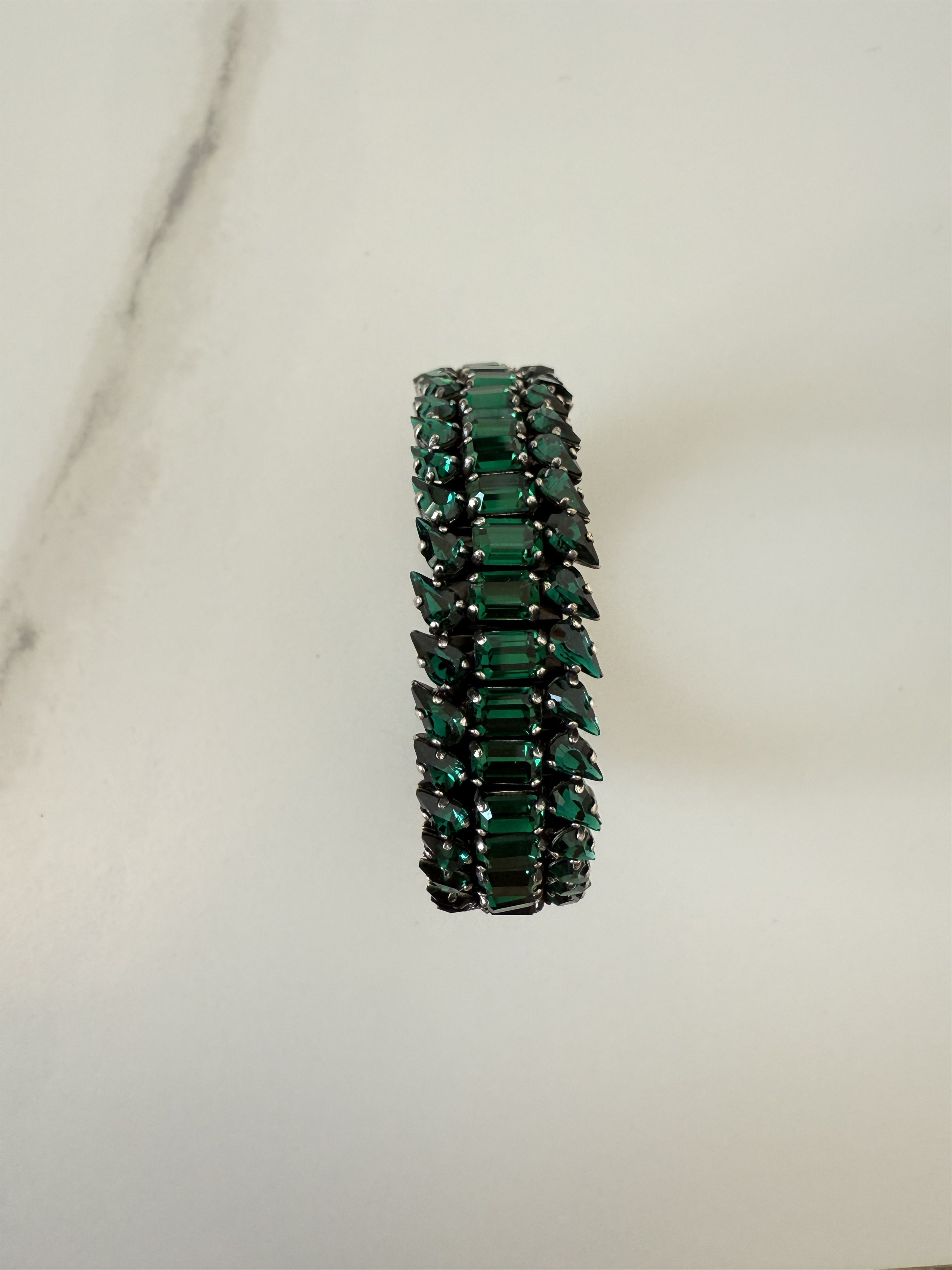 Saint Laurent Paris Saint Laurent Emerald Green Bracelet Size ONE SIZE - 5 Thumbnail