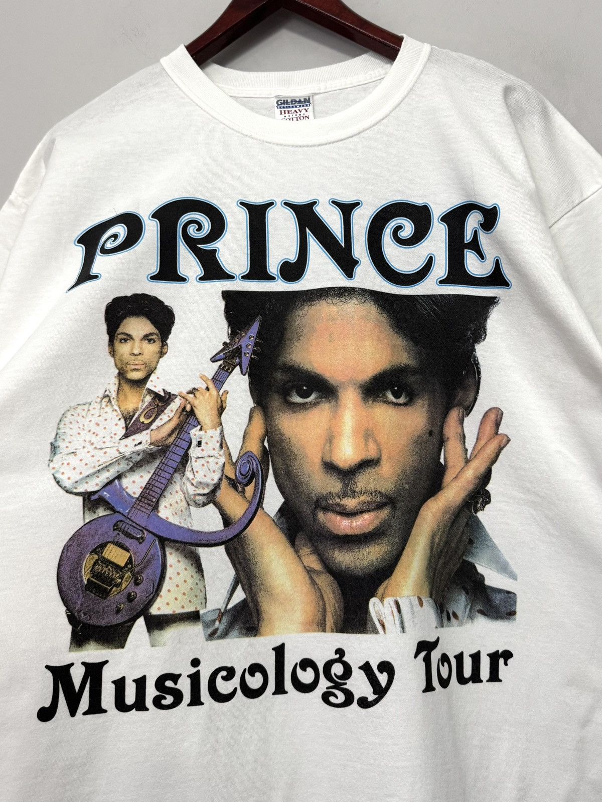 Band Tees Vintage Prince Musicology Tour 2004 T-shirt Size US XL / EU 56 / 4 - 2 Thumbnail