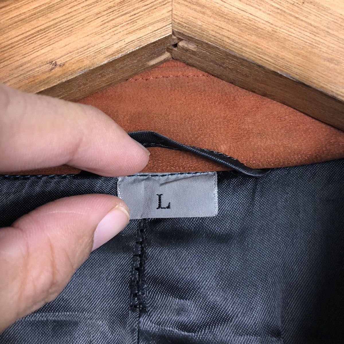 Issey Miyake 📌Vintage Chore Jacket Intermezzo Japan Leather Collar Size US L / EU 52-54 / 3 - 18 Thumbnail