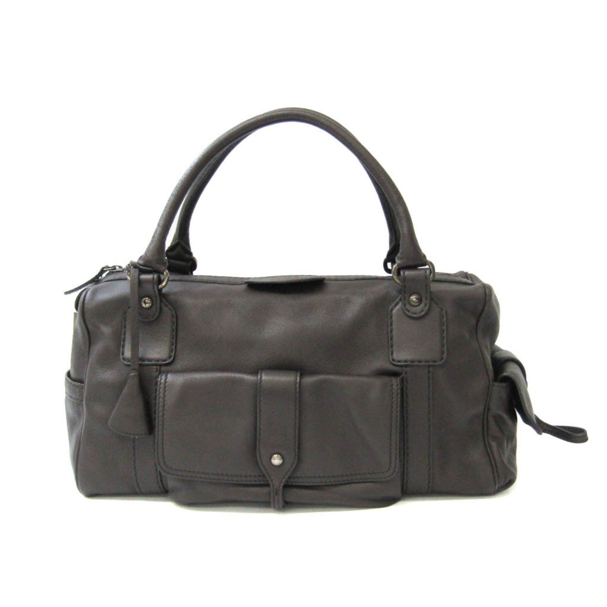Tod's Brown Leather Handbag (Pre-Owned) Size ONE SIZE - 1 Thumbnail