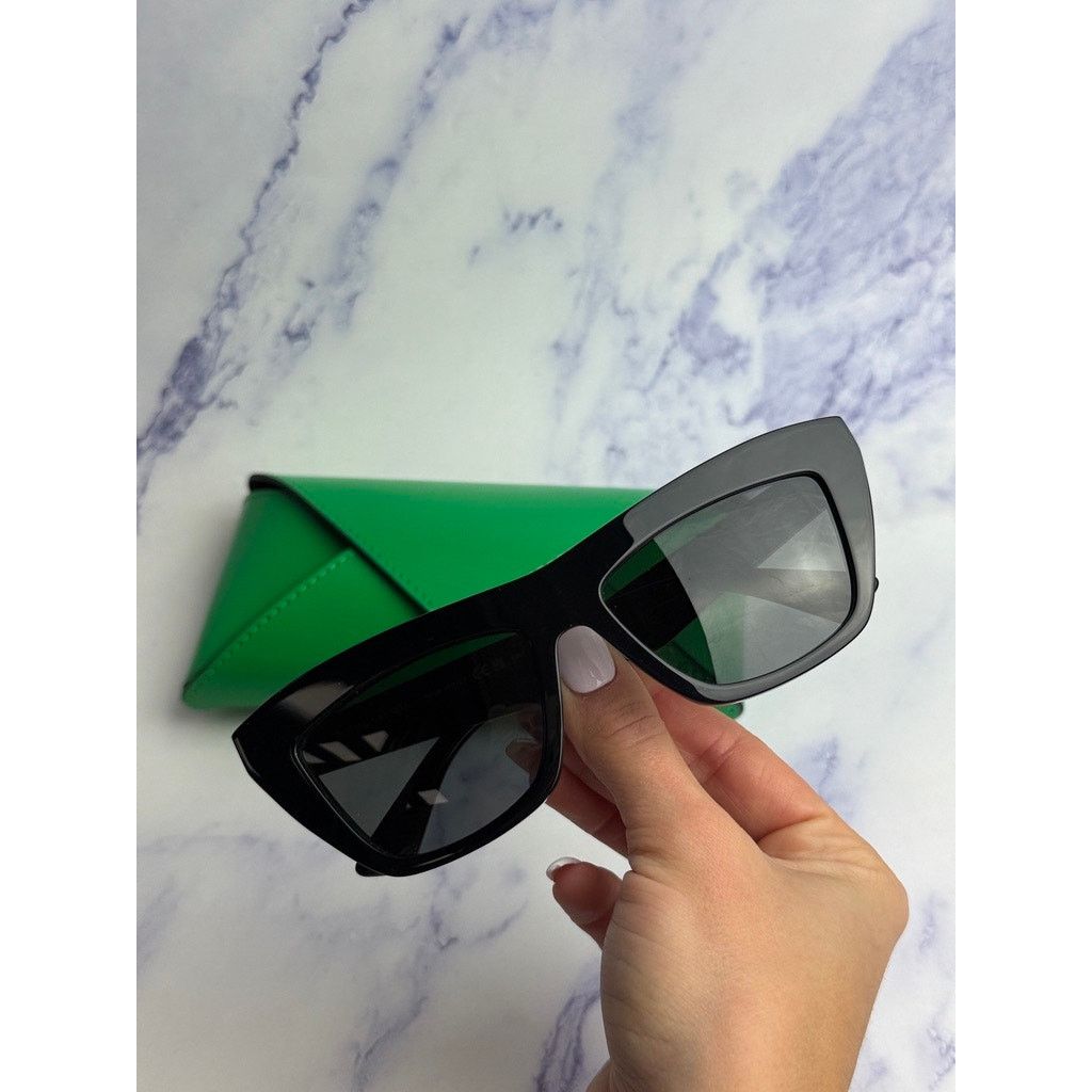 Bottega Veneta NEW Bottega Veneta BV1121S Sunglasses in Black Size ONE SIZE - 2 Thumbnail
