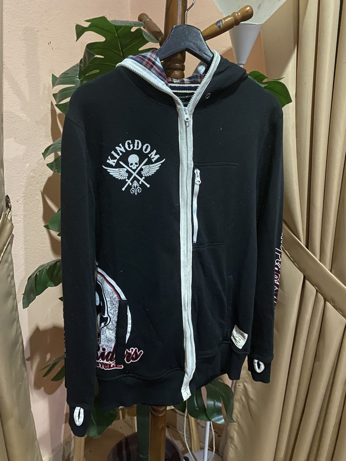 Other VINTAGE Y2K KINGDOM FULL ZIPPER HOODIE Size US M / EU 48-50 / 2 - 3 Thumbnail