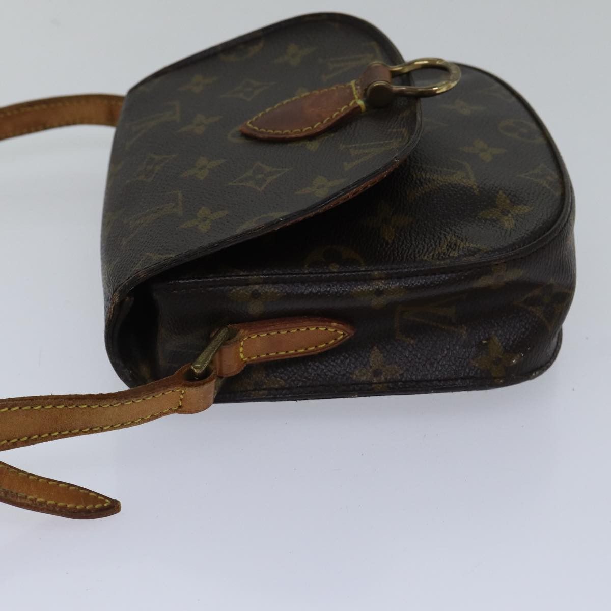 Louis Vuitton LOUIS VUITTON Monogram Saint Cloud PM Shoulder Bag M51244 Size ONE SIZE - 3 Thumbnail