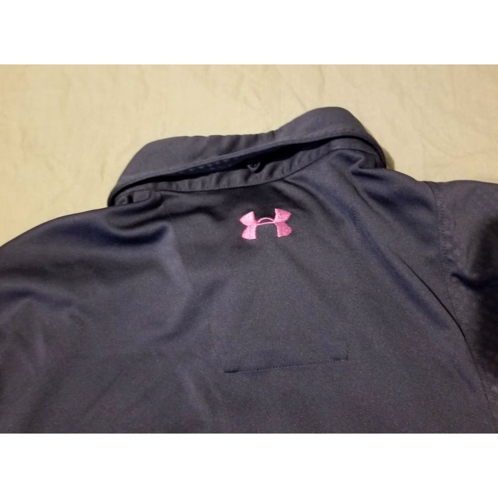 Under Armour Under Armour Polo Shirt Mens S Small Navy Blue Athletic Gym Workout Shirt Size US S / EU 44-46 / 1 - 7 Thumbnail