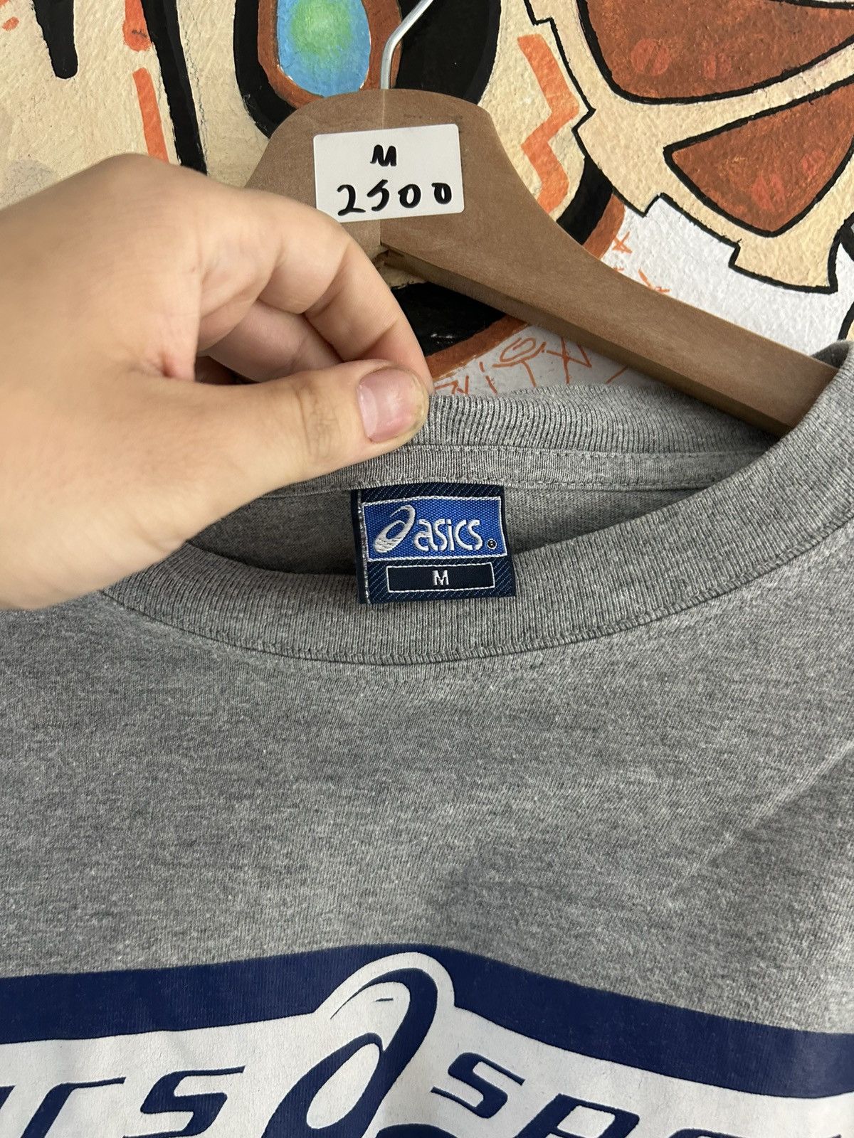 Asics 90s Asics Sport Tee Size US M / EU 48-50 / 2 - 3 Thumbnail