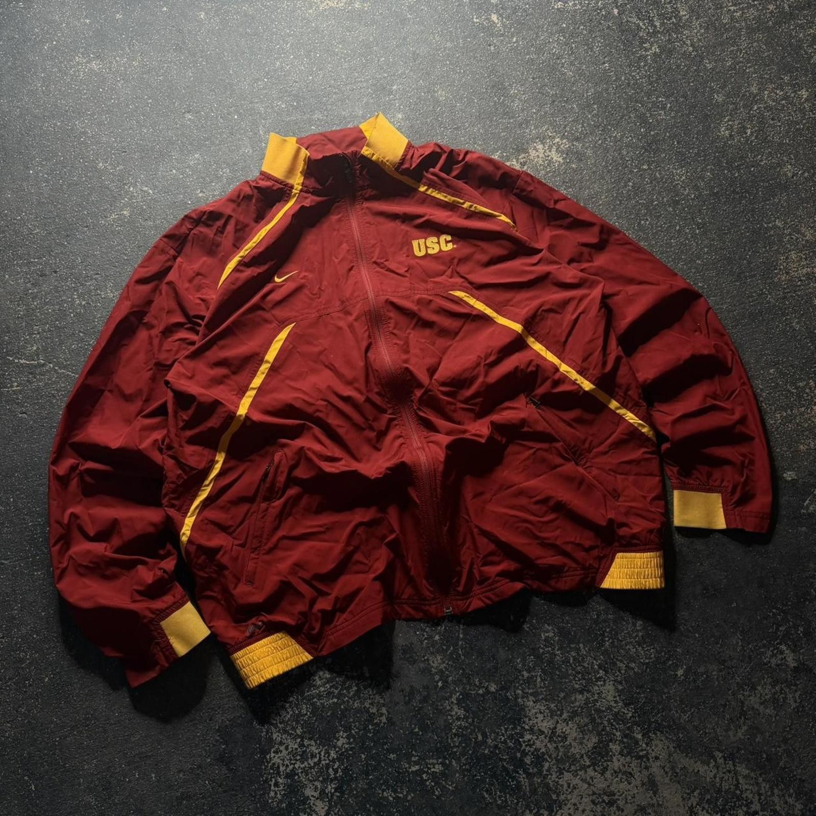 Nike Vintage Y2K Nike USC Trojans Windbreaker Size US XL / EU 56 / 4 - 1 Thumbnail