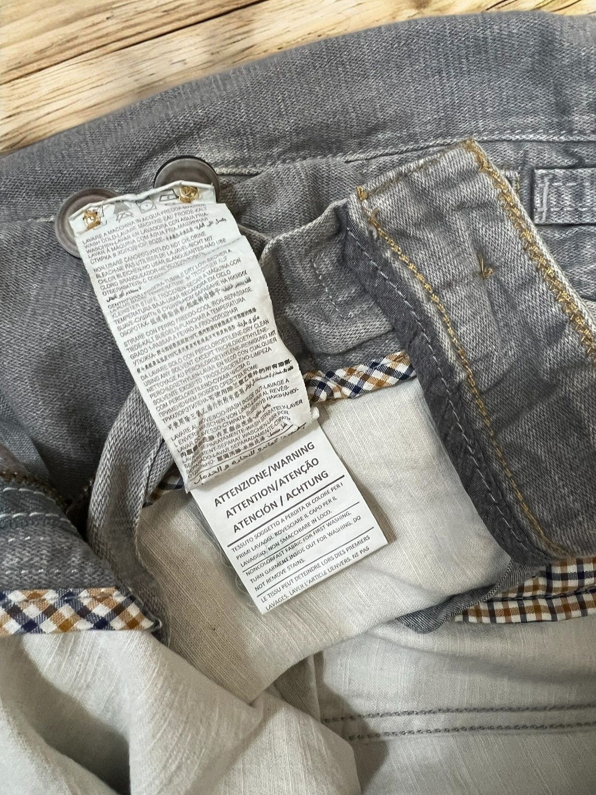 Marlboro Classics Marlboro Classics grey chino trousers size W34 L34 Size US 34 / EU 50 - 7 Thumbnail