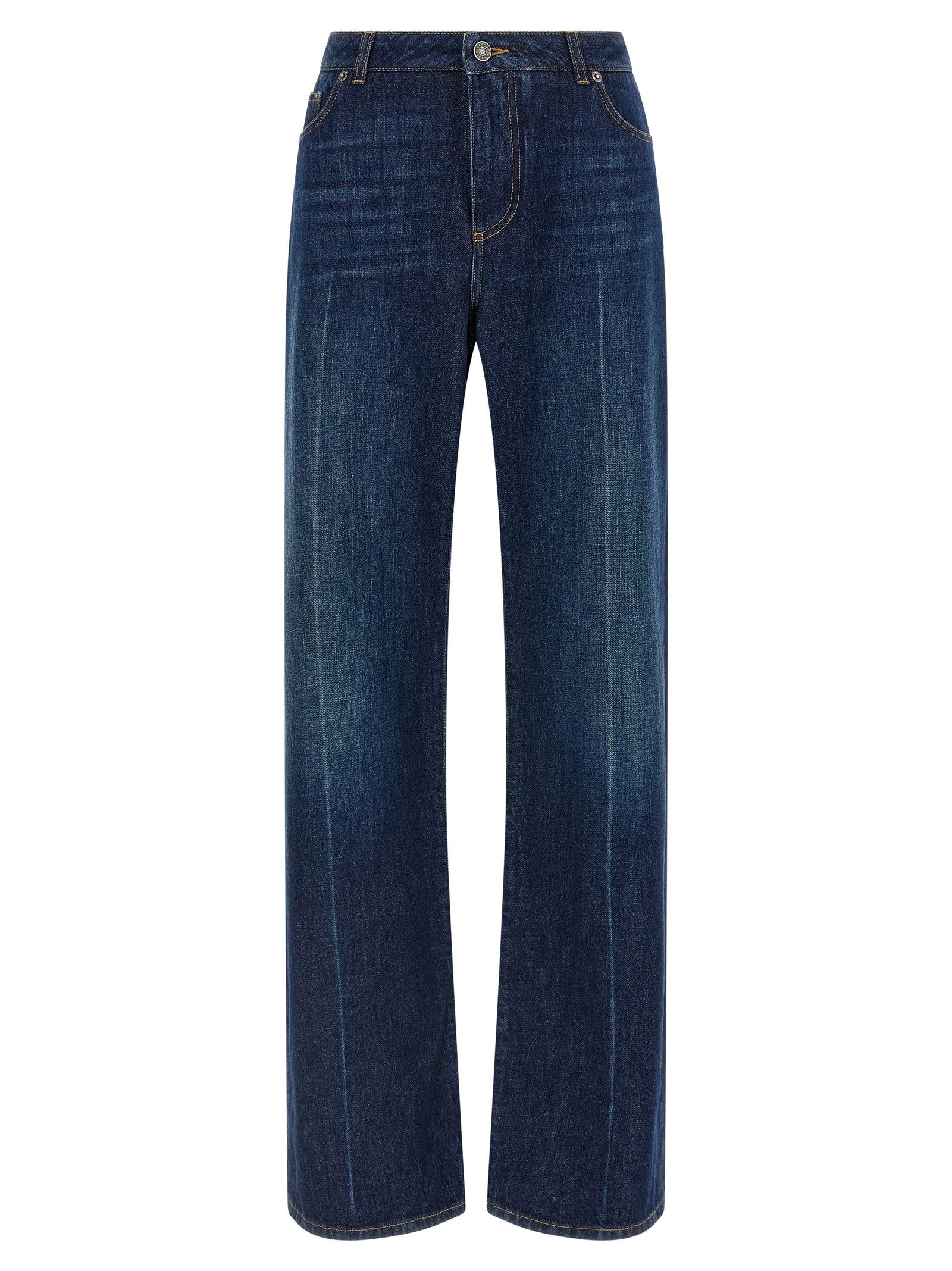 Dolce & Gabbana Stretched pleated trompe l'oeil jeans Size 26" / US 2 / IT 38 - 1 Thumbnail