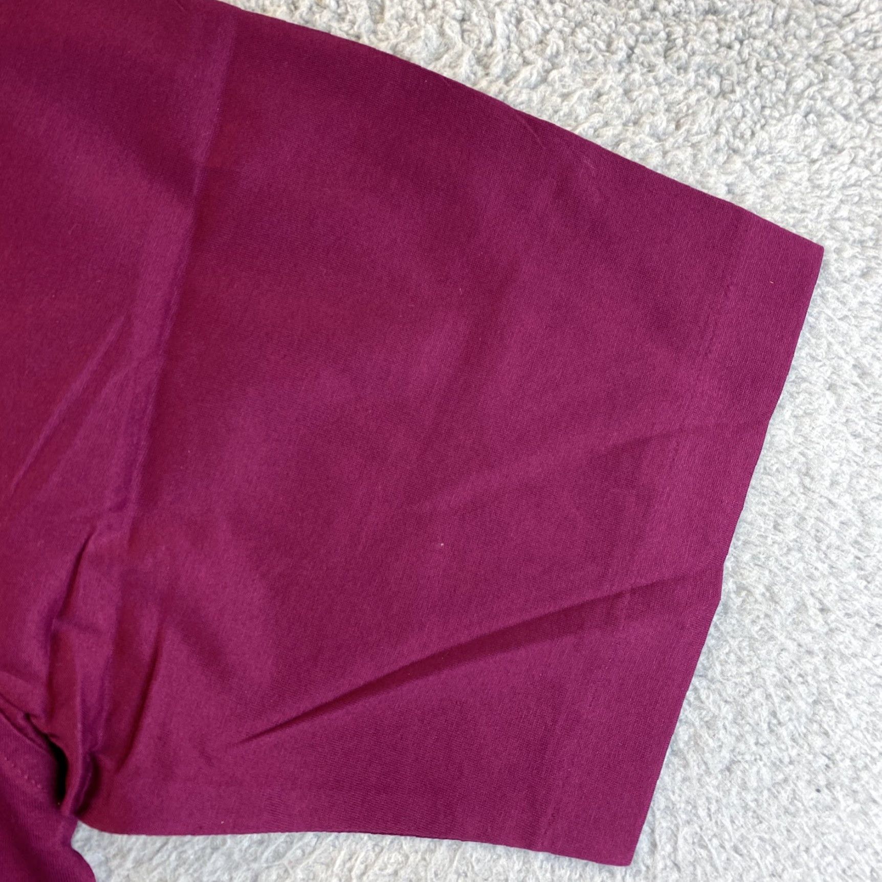 Izod VINTAGE IZOD Polo Shirt Men Short Sleeve Burgundy Medium Men's NWT 81-69 Size US M / EU 48-50 / 2 - 4 Thumbnail