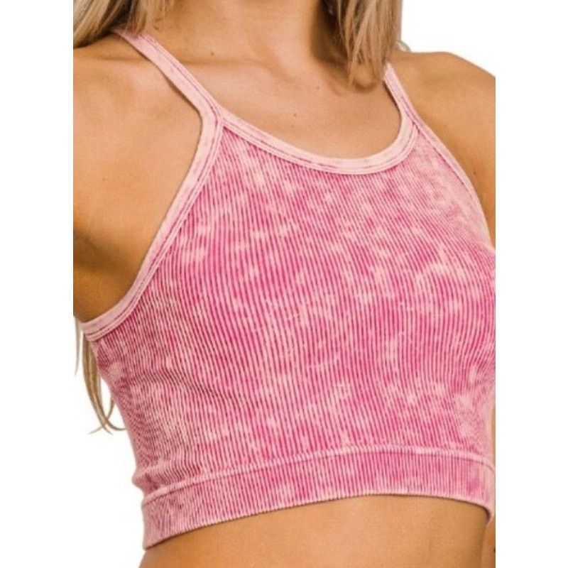 Other Zenana ribbed tank top, acid washed Size M / US 6-8 / IT 42-44 - 1 Thumbnail