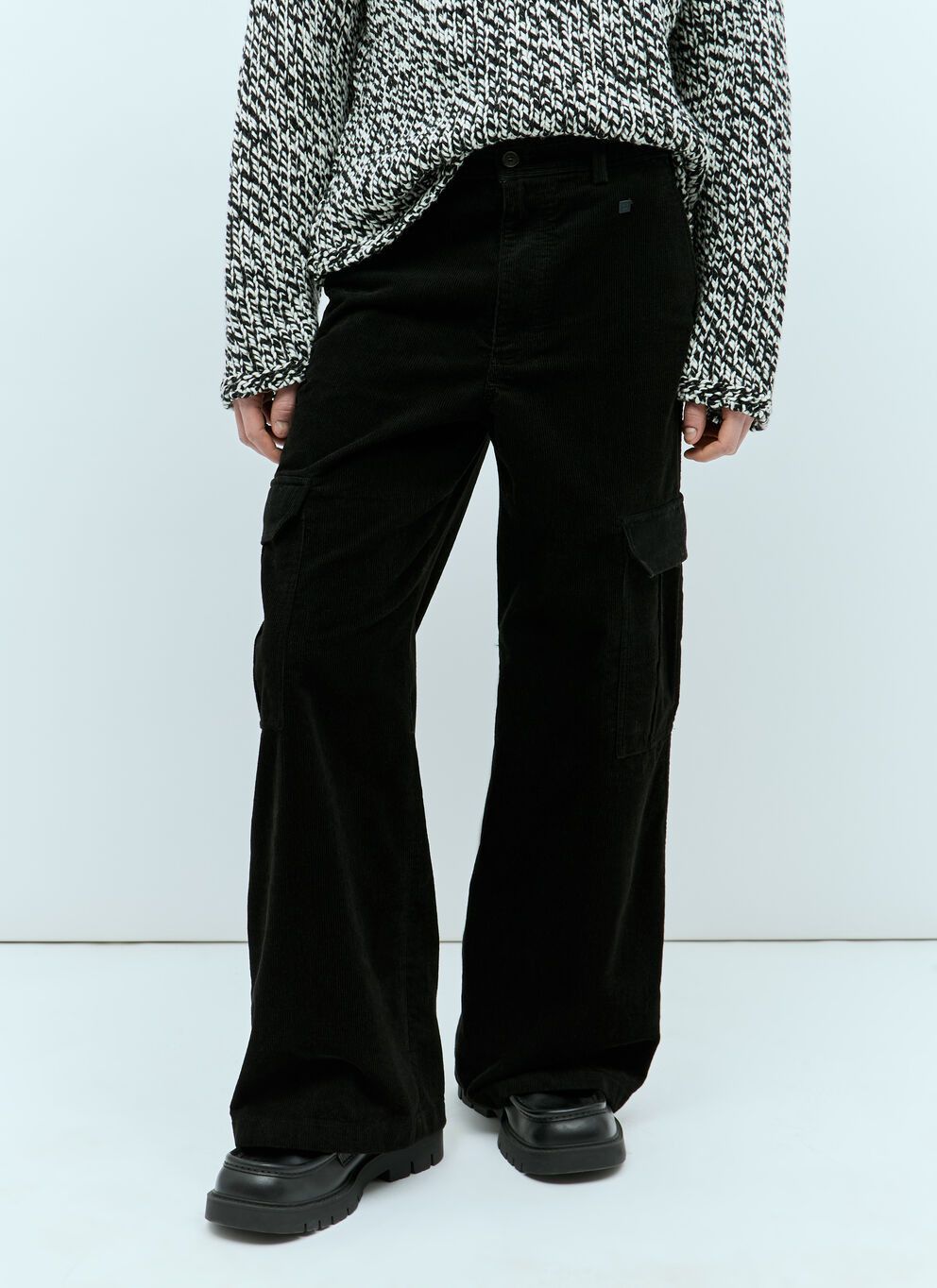 Acne Studios Paroy Face Corduroy Cargo Pants Size US 30 / EU 46 - 7 Thumbnail