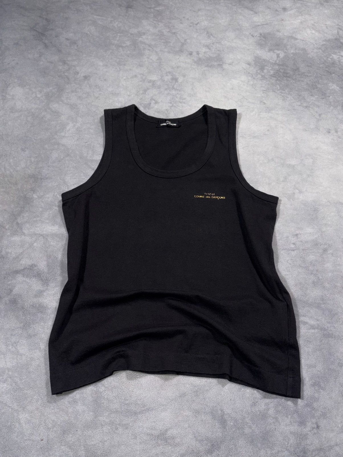 Comme des Garcons Comme Des Garcons AD2001 Archive Logo Tank Top Size US S / EU 44-46 / 1 - 4 Thumbnail
