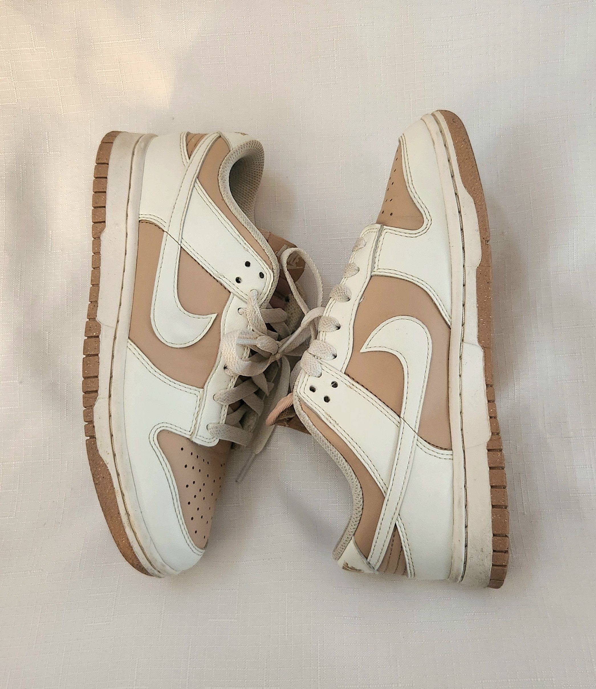 Nike Nike Dunk Low Next Nature Hemp Sail Brown Sz 6.5 DD1873-200 Size US 6.5 / IT 36.5 - 4 Thumbnail