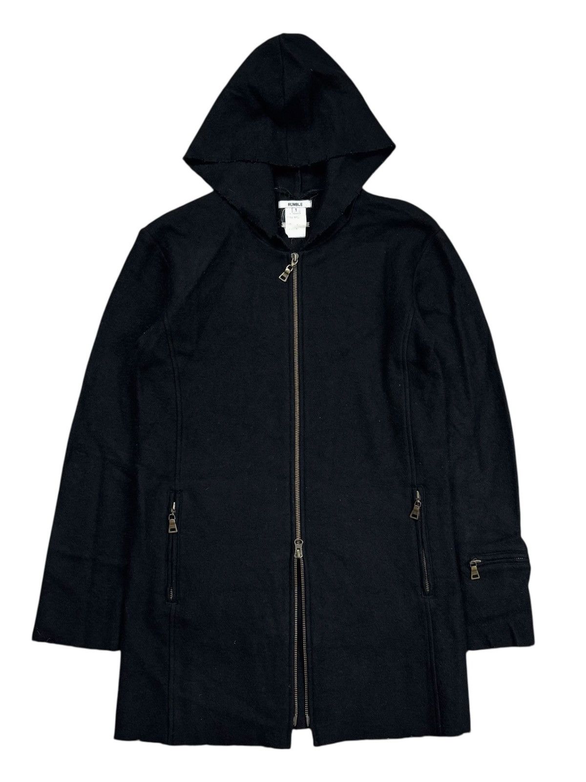 KMRii 2000s Rumble - Vkei Style Raw Zip Hoodie Size US M / EU 48-50 / 2 - 1 Thumbnail