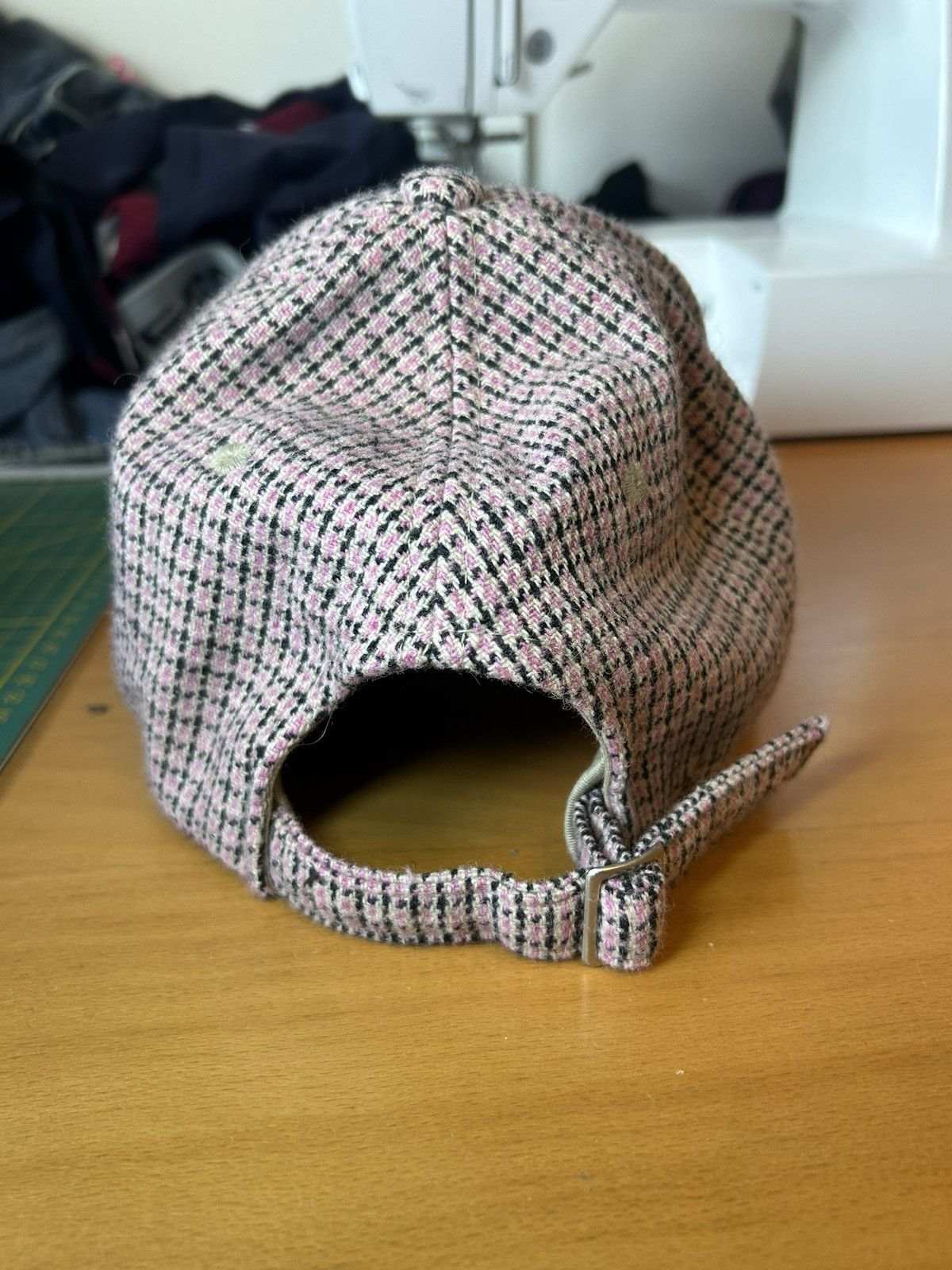 Puma Vintage Puma wool check adjustable baseball cap Size ONE SIZE - 2 Thumbnail