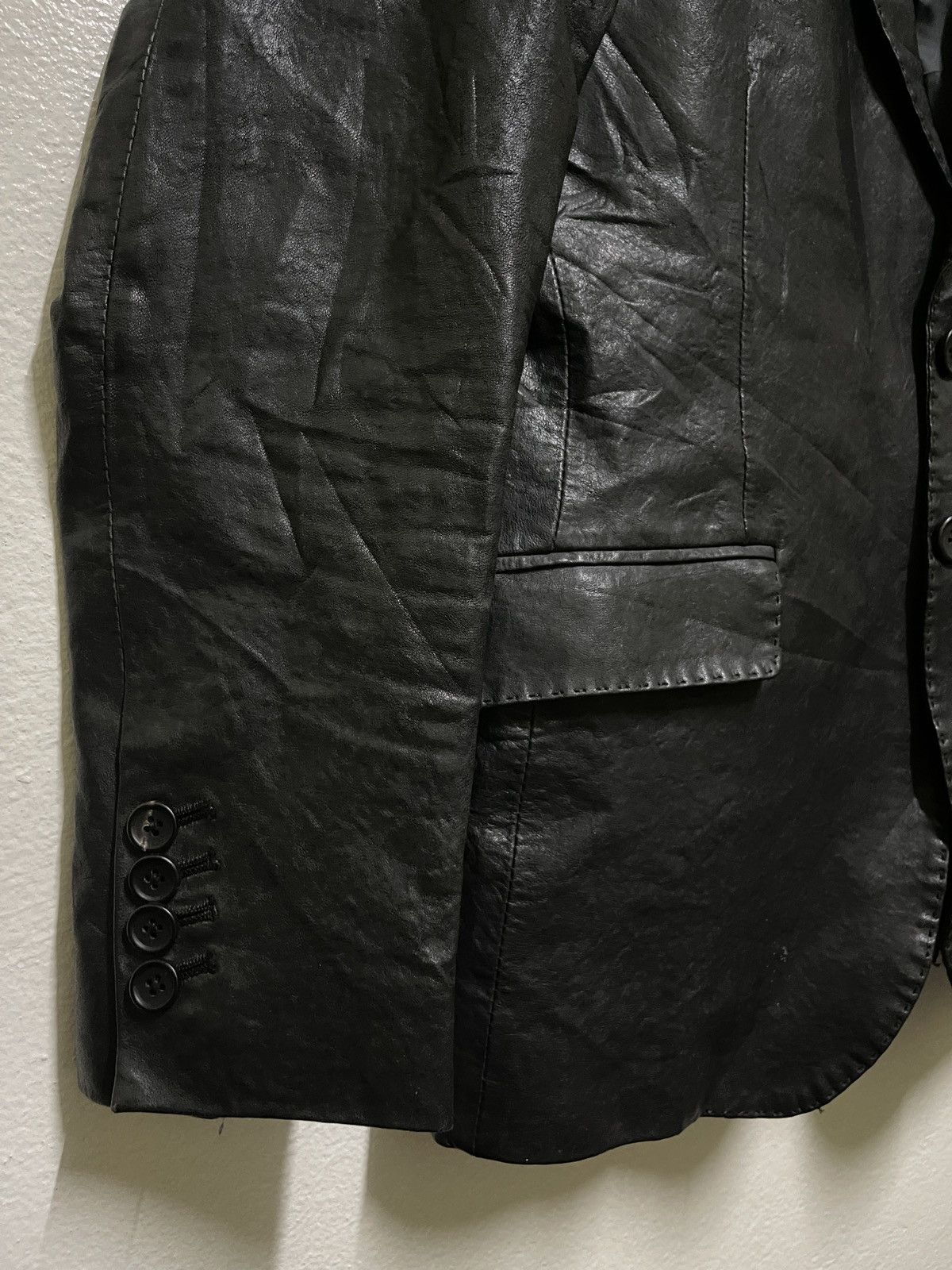 Paul Smith Paul Smith Leather Jacket Blazer Size US S / EU 44-46 / 1 - 3 Thumbnail