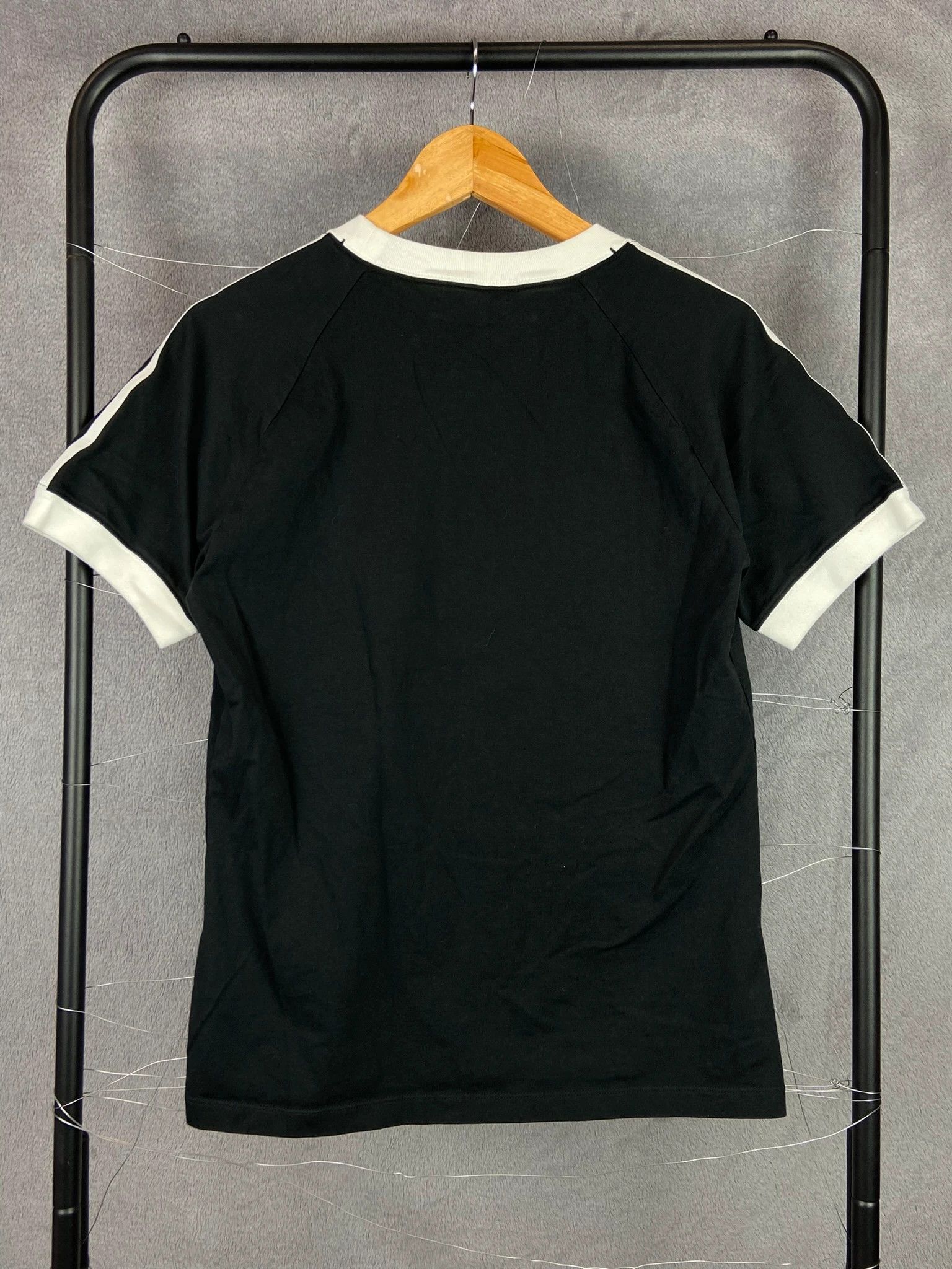 Adidas Adidas 3 stripes ringer t-shirt vintage S trefoil logo Size S / US 4 / IT 40 - 4 Thumbnail