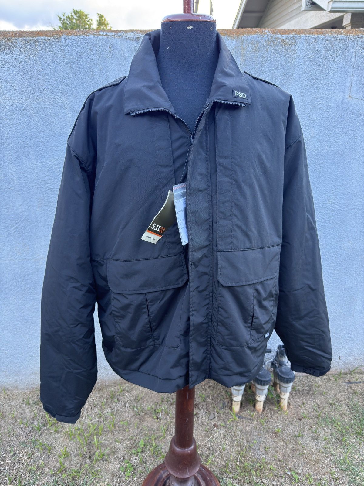 5.11 New 5.11 Tactical Double Duty Jacket Black Men's 5XL Chest 62-64 Inches Size US XXL / EU 58 / 5 - 1 Thumbnail