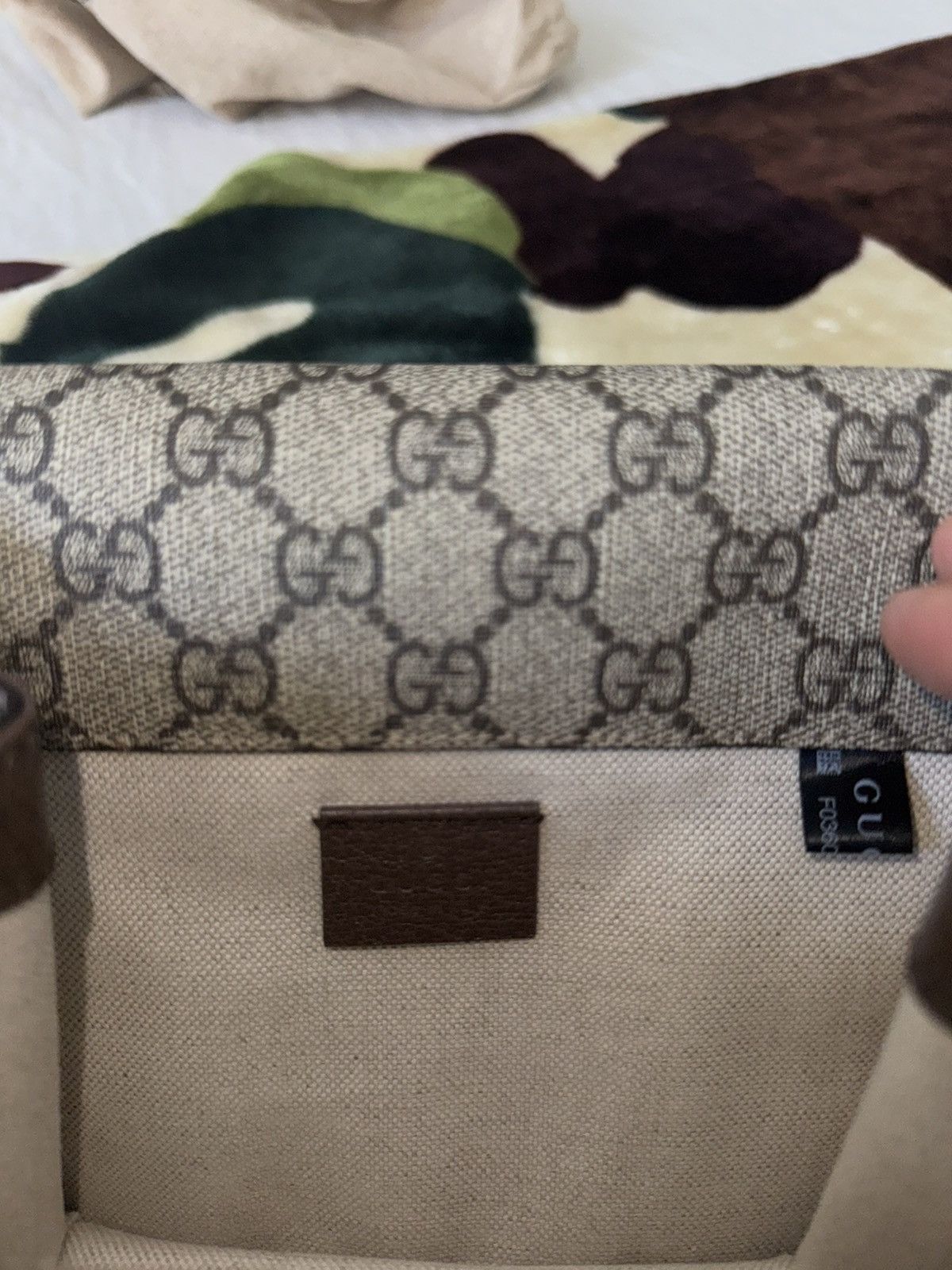 Gucci Gucci Supreme Web Neo Vintage Double Flap Messenger Bag Size ONE SIZE - 7 Thumbnail
