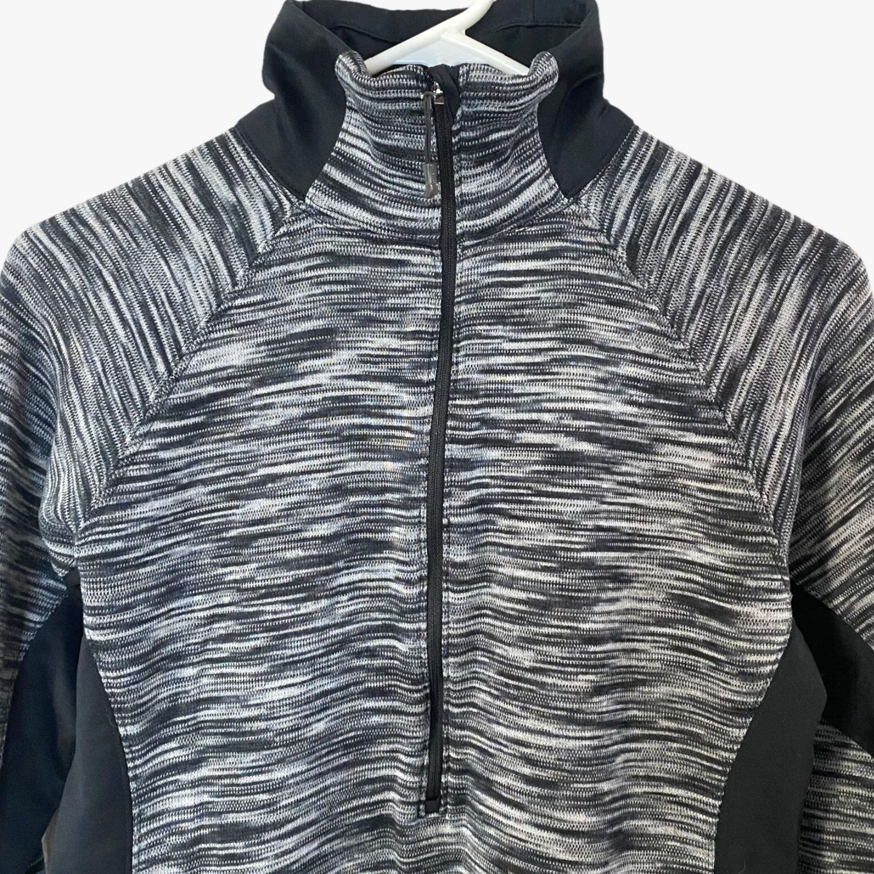 Vintage Columbia Optic Got It II 1/2 Zip Pullover Womens Medium Gray Mock Neck Pullover Activewear Casual Jacket Size M / US 6-8 / IT 42-44 - 4 Thumbnail