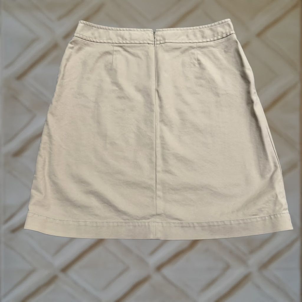 Banana Republic Banana Republic Skirt Womens 16 Tall Khaki Brown Knee Length Pencil Cotton Blend Business Casual Workwear Size 38" / US 16 / IT 52 - 1 Thumbnail