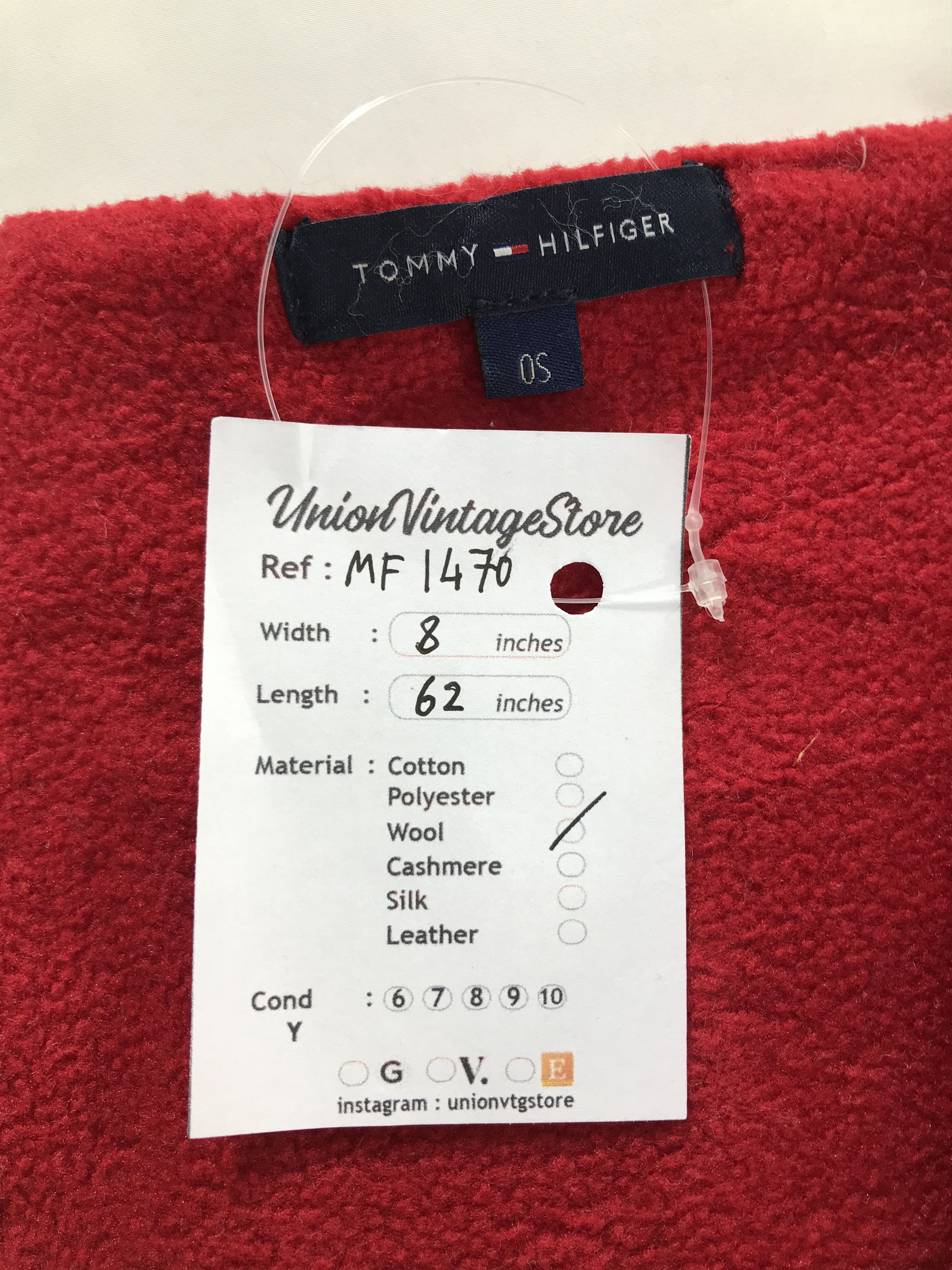 Tommy Hilfiger Vintage Tommy Hilfiger Scarf/Muffler/Neckwear MF1470 Size ONE SIZE - 4 Thumbnail