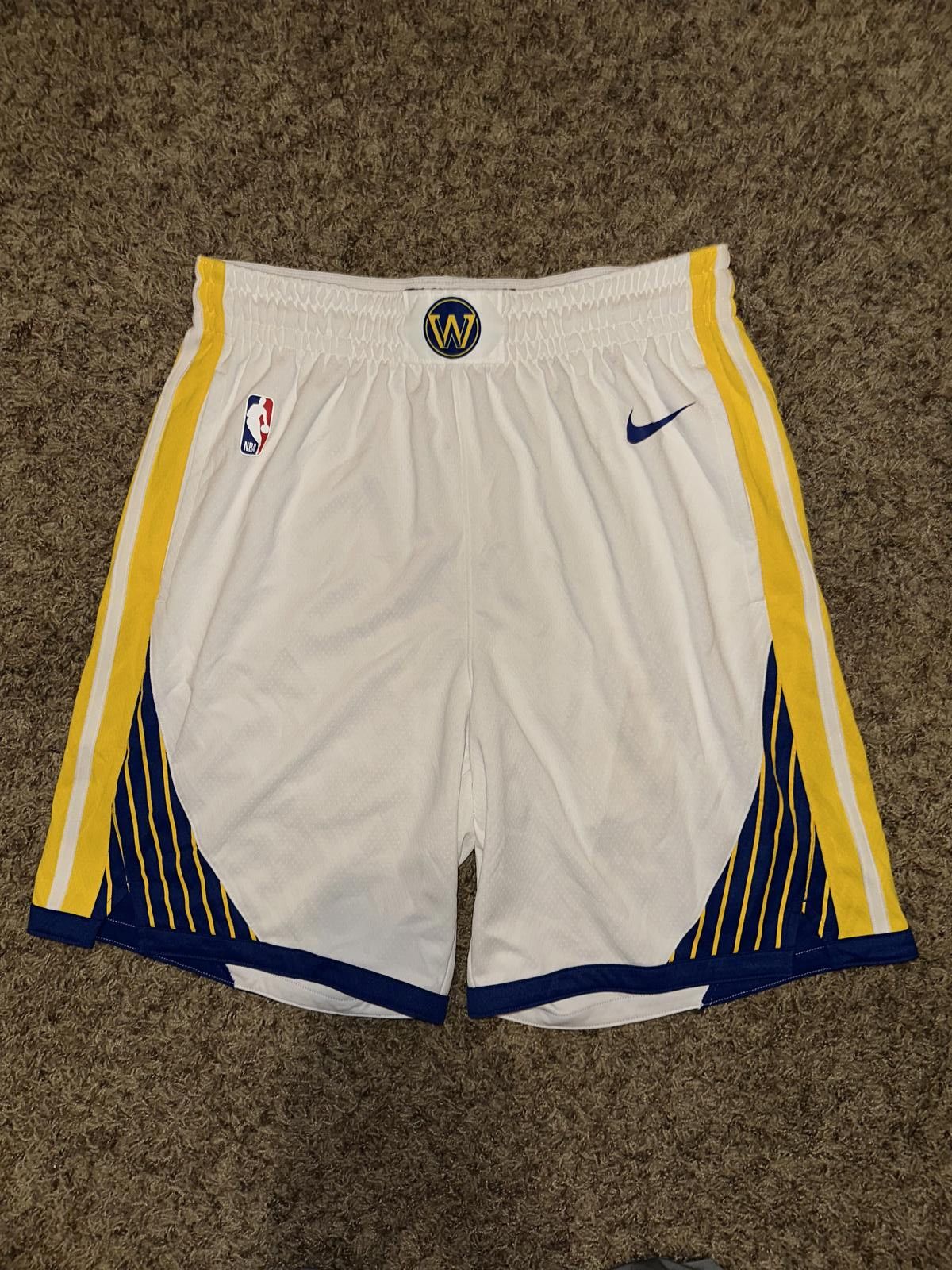 Nike Nike Men’s NBA Golden State Warriors Icon Edition Swingman Home Shorts Sample Size US 34 / EU 50 - 1 Thumbnail
