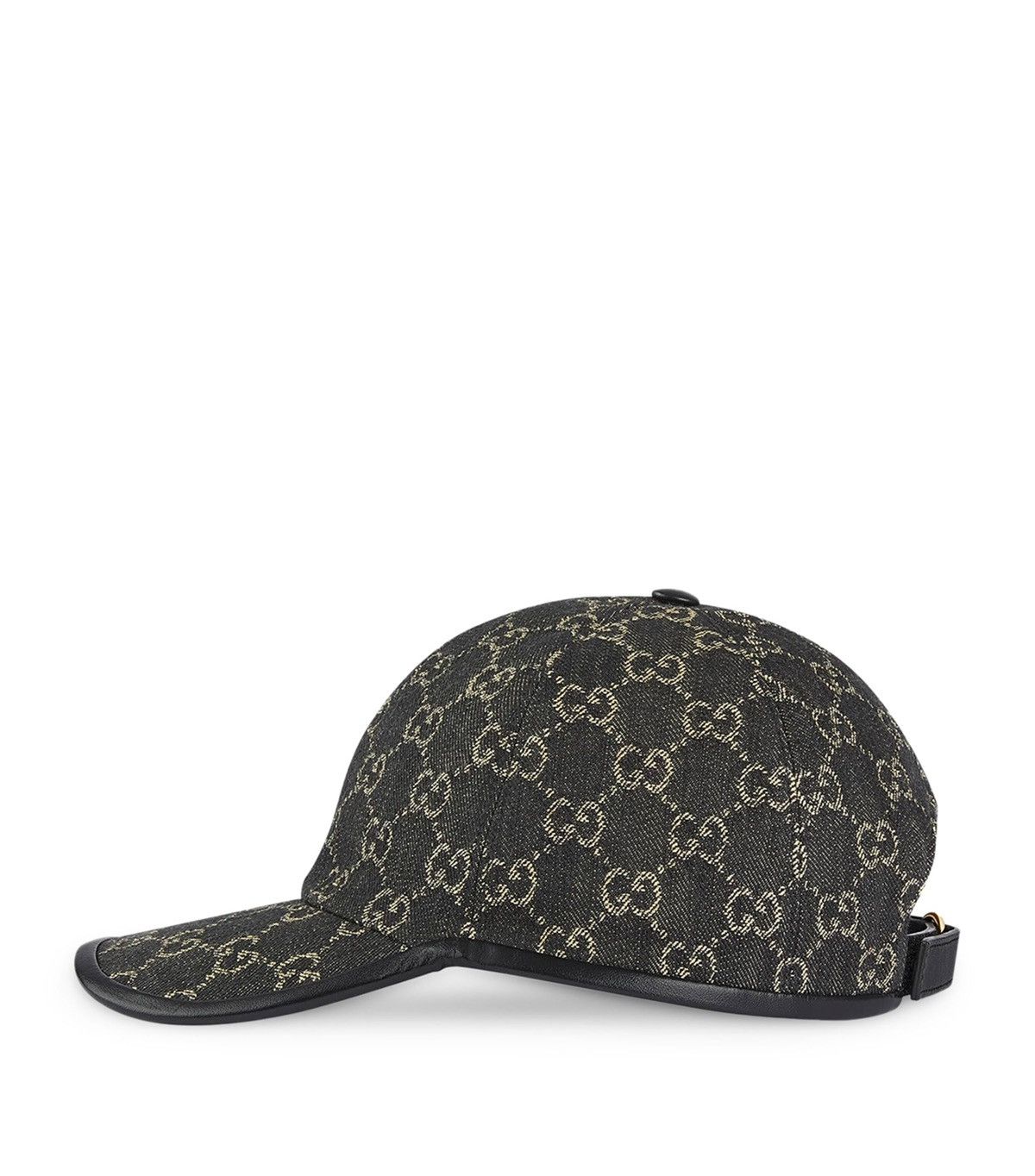 Gucci Gucci GG Logo Denim Baseball Cap Size ONE SIZE - 2 Thumbnail
