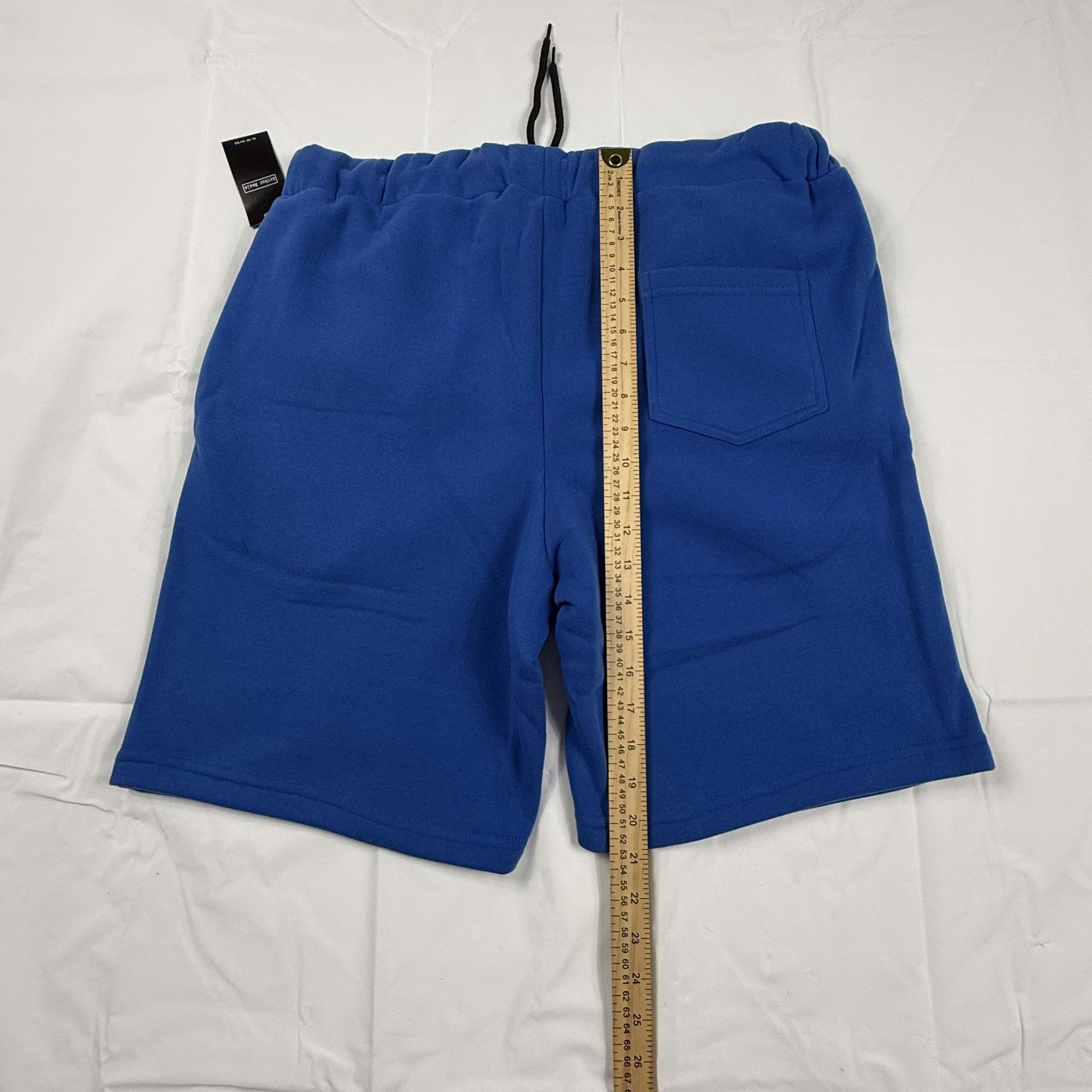 Other Arthur Beale Mens Royal Blue Fleece Sweat Shorts XL Size US 39 - 6 Thumbnail