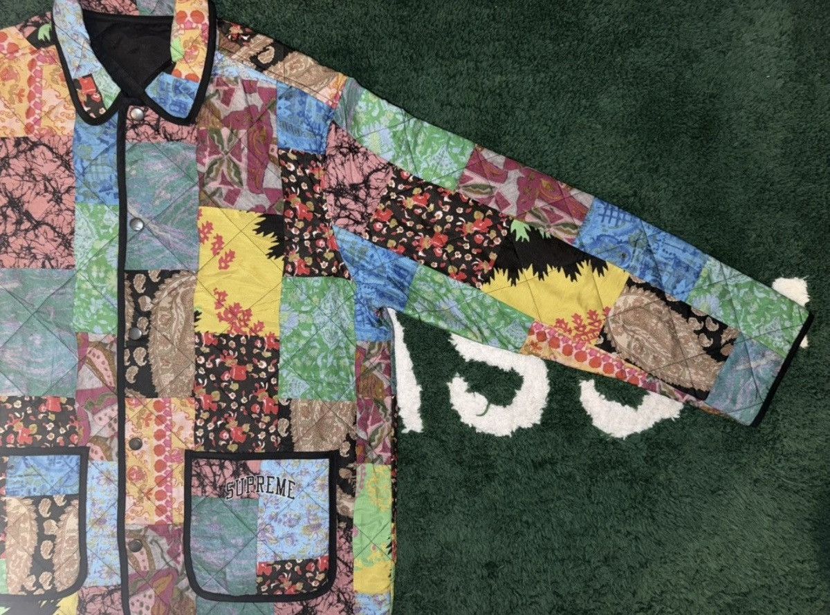 Supreme Supreme Reversible Patchwork Quilted Jacket Size US XL / EU 56 / 4 - 5 Thumbnail