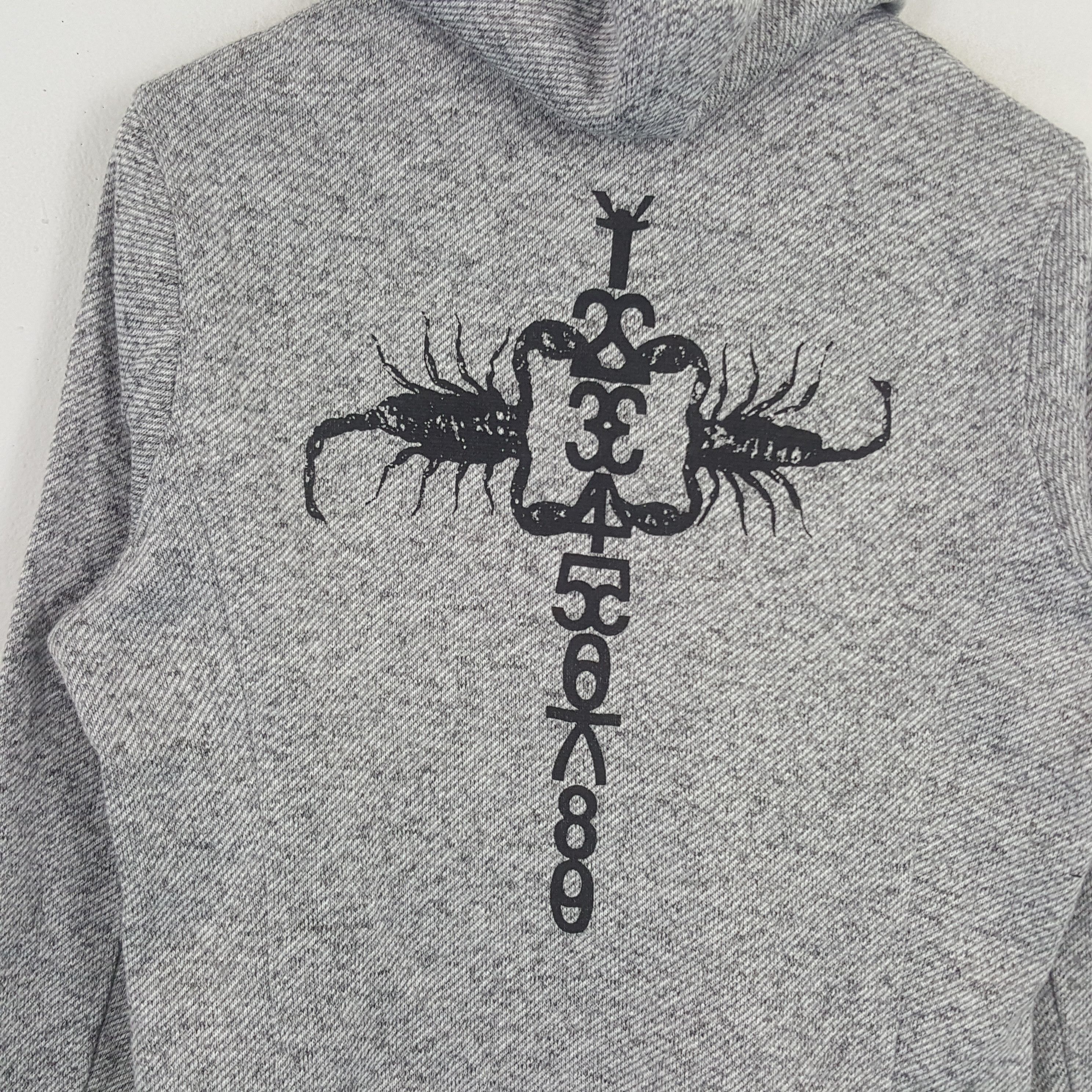 If Six Was Nine × Mossimo × Vintage Vintage Mossimo Japanese Custom Punk Logo Hoodies Size US S / EU 44-46 / 1 - 2 Thumbnail