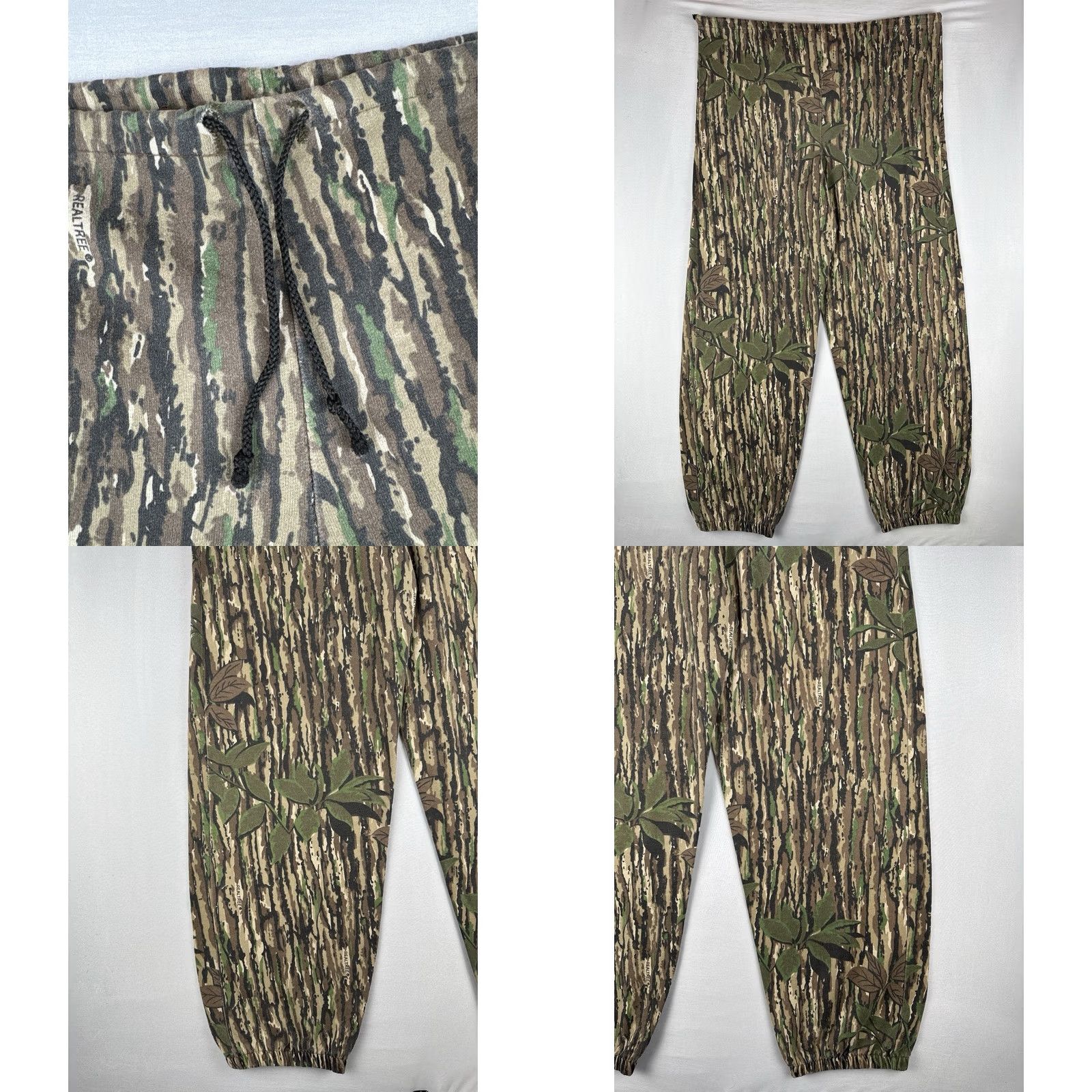 Vintage VINTAGE Realtree Camo Sweatpants USA Made Hunting Joggers L Mens Size US 33 - 8 Thumbnail