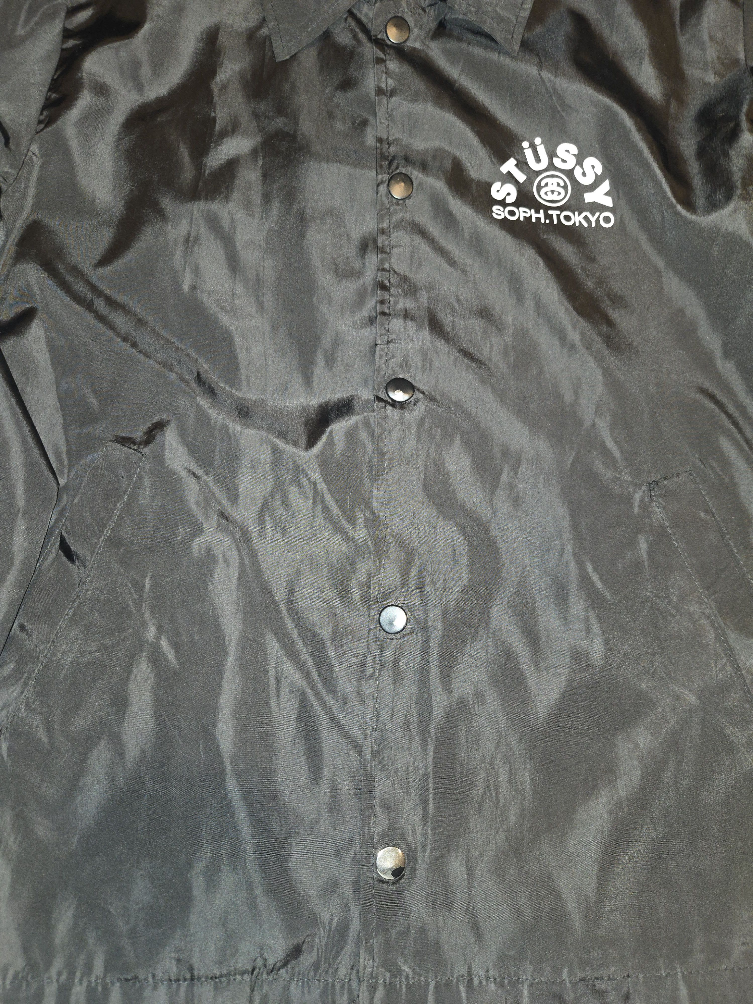 Stussy Stüssy × SOPH.TOKYO Coach Jacket “No Future Without a Past” Size US S / EU 44-46 / 1 - 3 Thumbnail