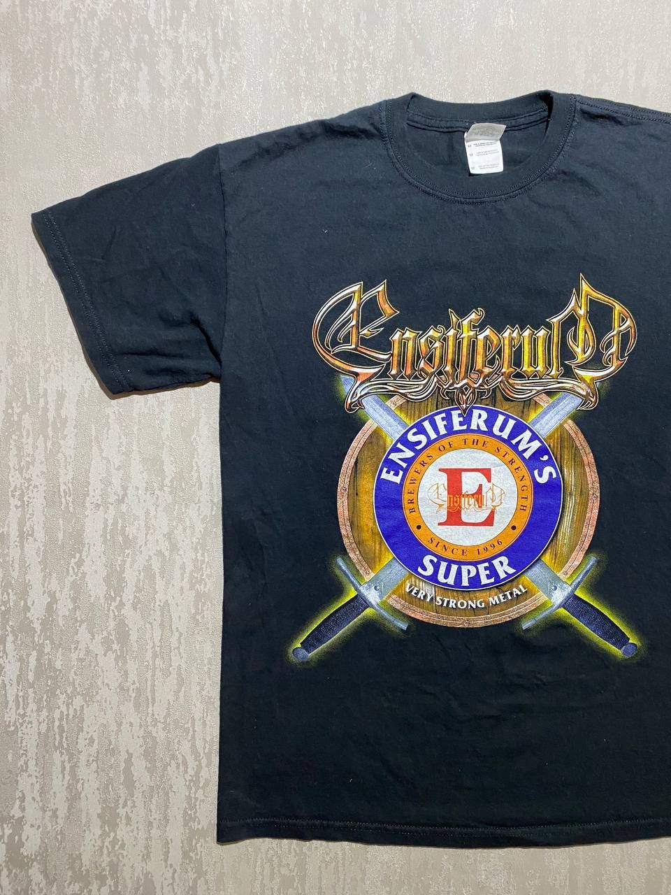 Band Tees × Vintage Vintage 00s Ensiferum (Machine Head Children of Bodom) Size US M / EU 48-50 / 2 - 3 Thumbnail