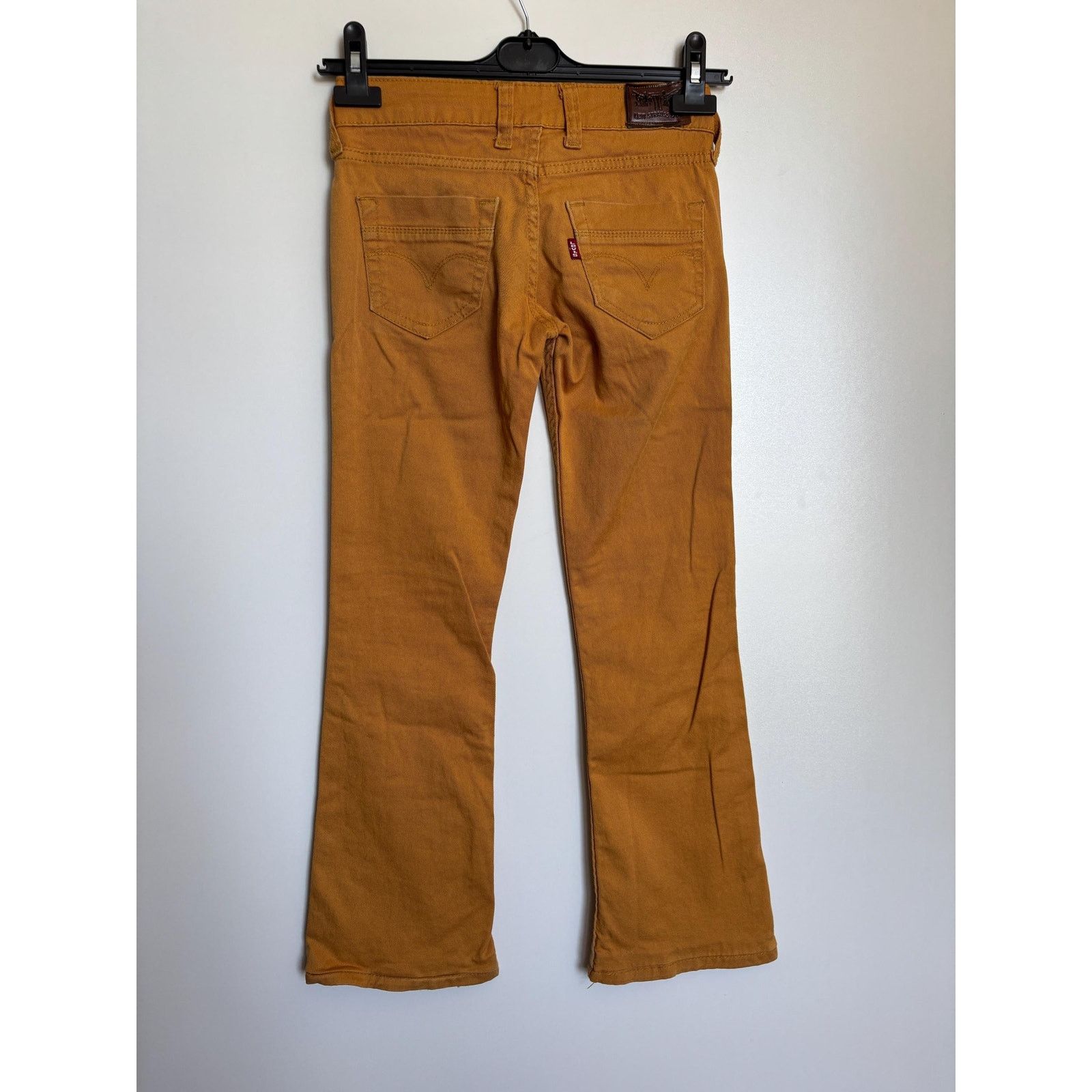 Levi's Levi's 510 W27 L34 USA 1996 Orange Stretch Bootcut Jean Size US 27 - 4 Thumbnail