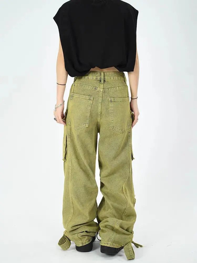 Designer × Japanese Brand Vintage Streetwear Hip Hop Loose Casual Pants Size US 33 - 3 Thumbnail