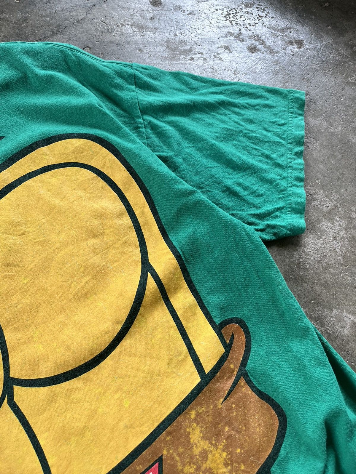 Cartoon Network × Vintage 💥RARE Vintage Ninja Turtle Teenage Mutant Mirror Print Tees Size US L / EU 52-54 / 3 - 3 Thumbnail