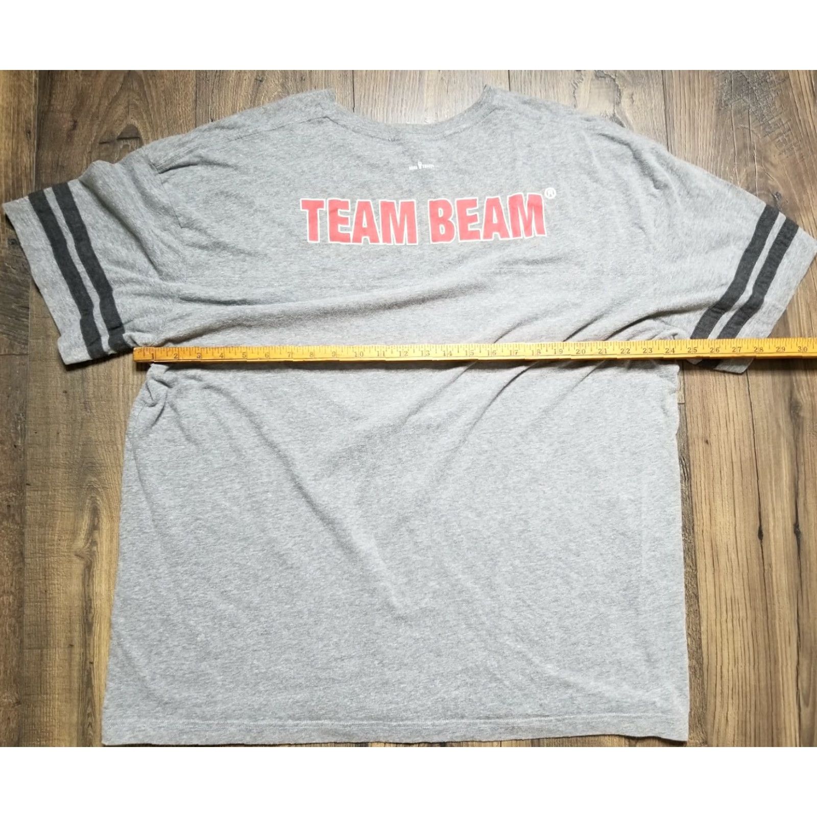 Doublet LIVE AND TELL T-Shirt Mens 2XL Gray Jim Beam Since 1795 TEAM BEAM Double Sided Graphic Tee Size US XXL / EU 58 / 5 - 2 Thumbnail