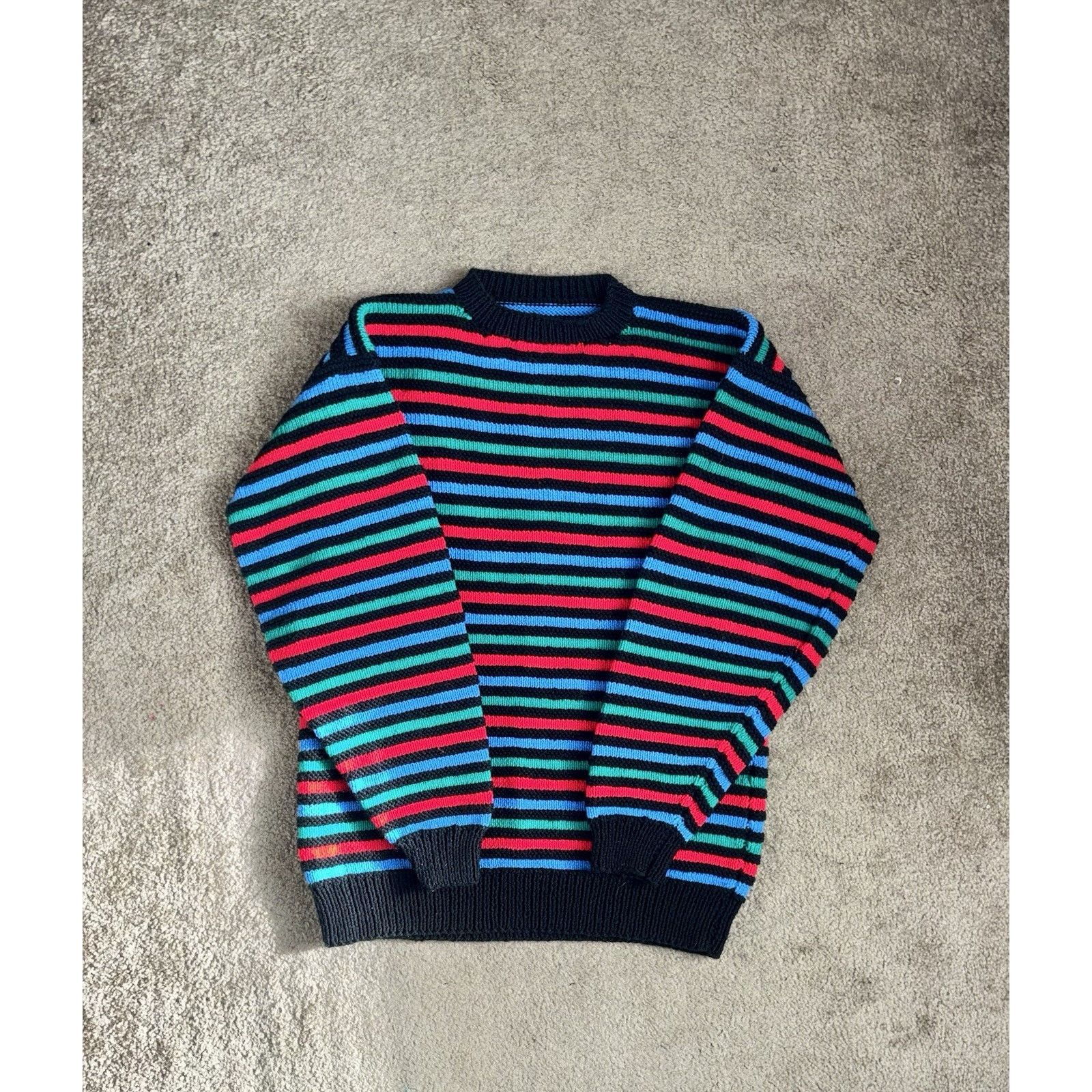 Handmade Handmade Oversized Chunky Knit Sweater Sz XL Size XL / US 12-14 / IT 48-50 - 2 Thumbnail