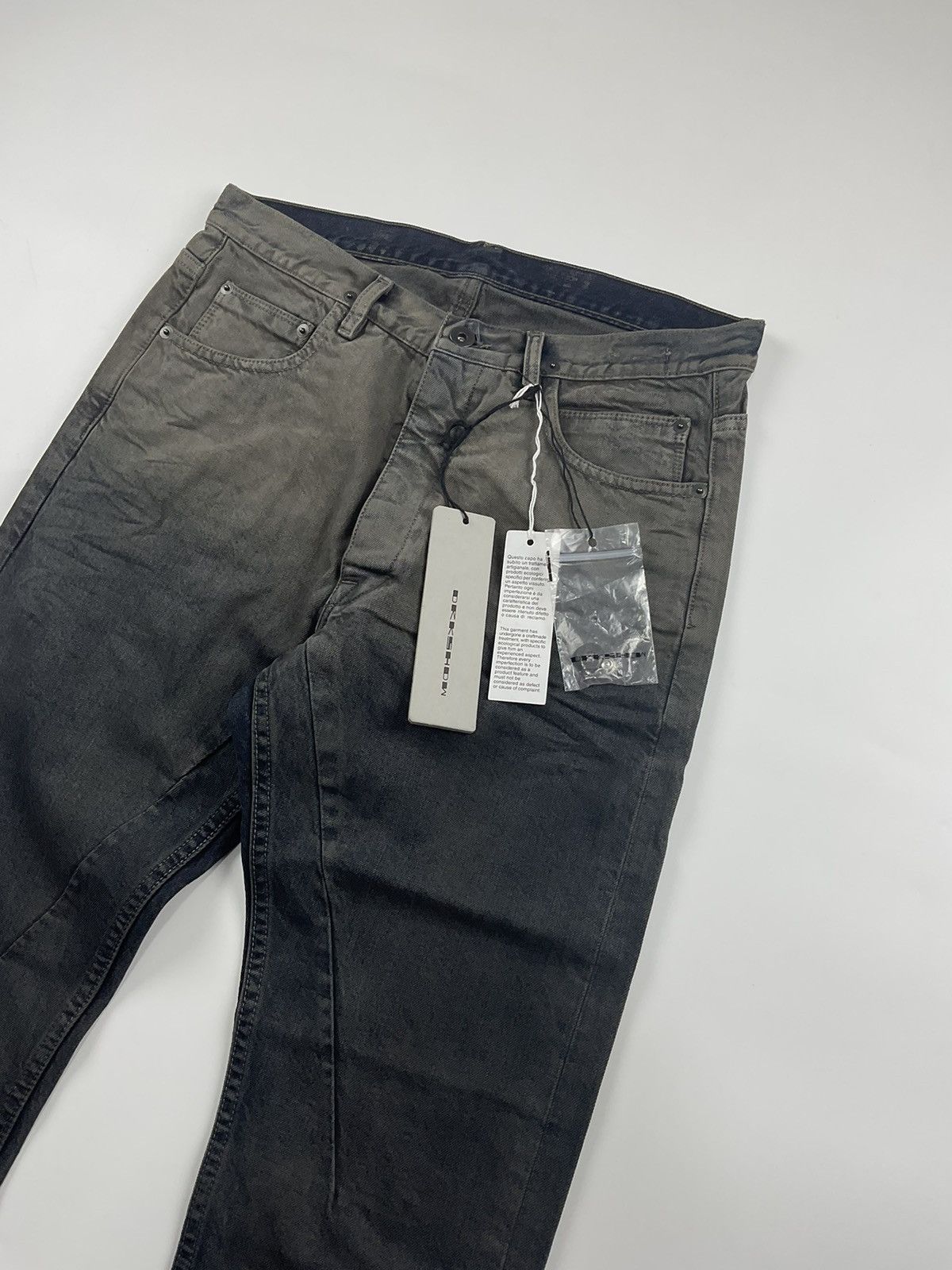 Rick Owens Rick Owens S/S'16 Degrade Hustler Torrence Cropped Denim Size US 30 / EU 46 - 4 Thumbnail