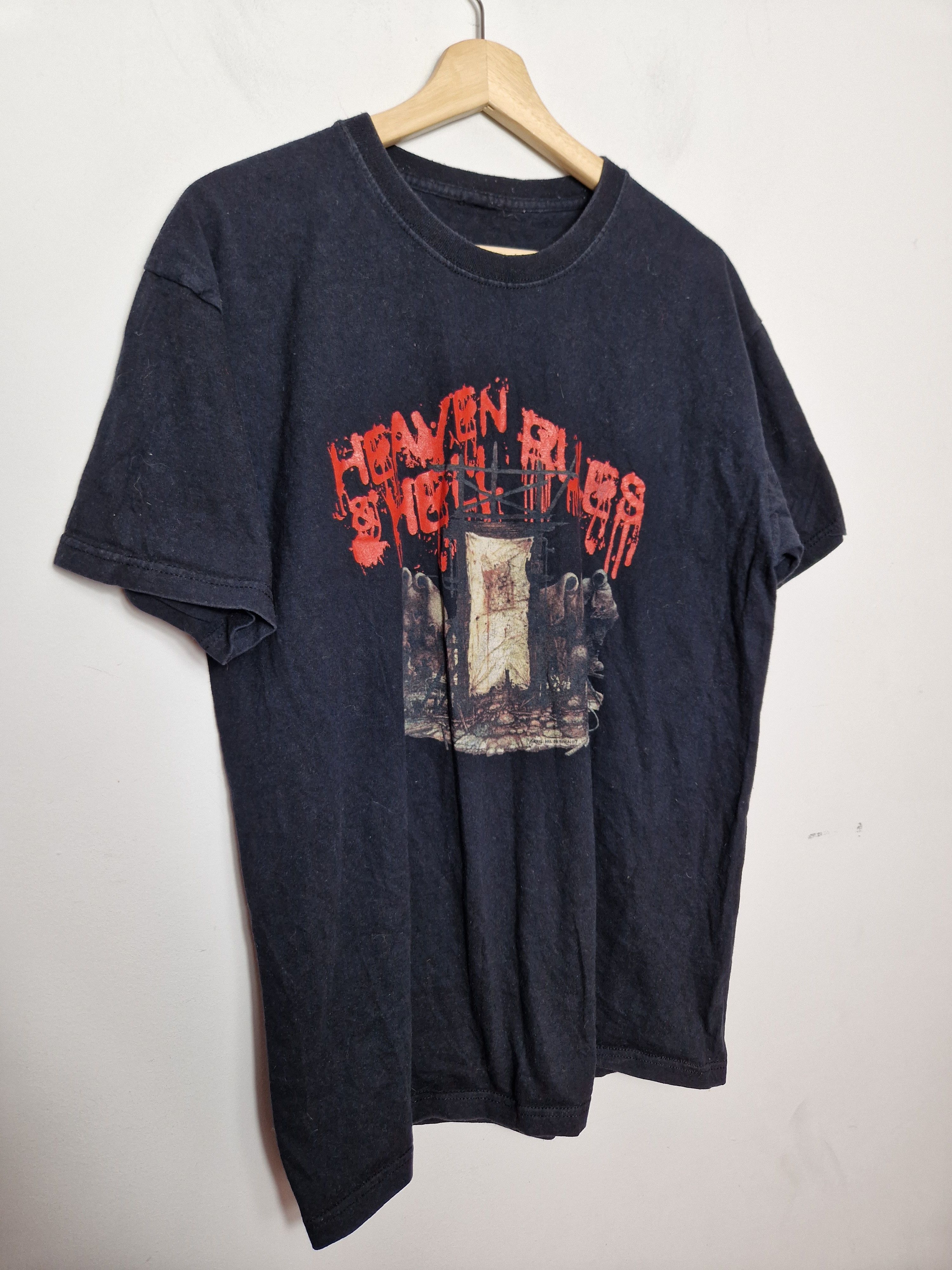 Band Tees Vintage 2007 Black Sabbath Heaven & Hell Tee Ronnie Dio Size US L / EU 52-54 / 3 - 3 Thumbnail