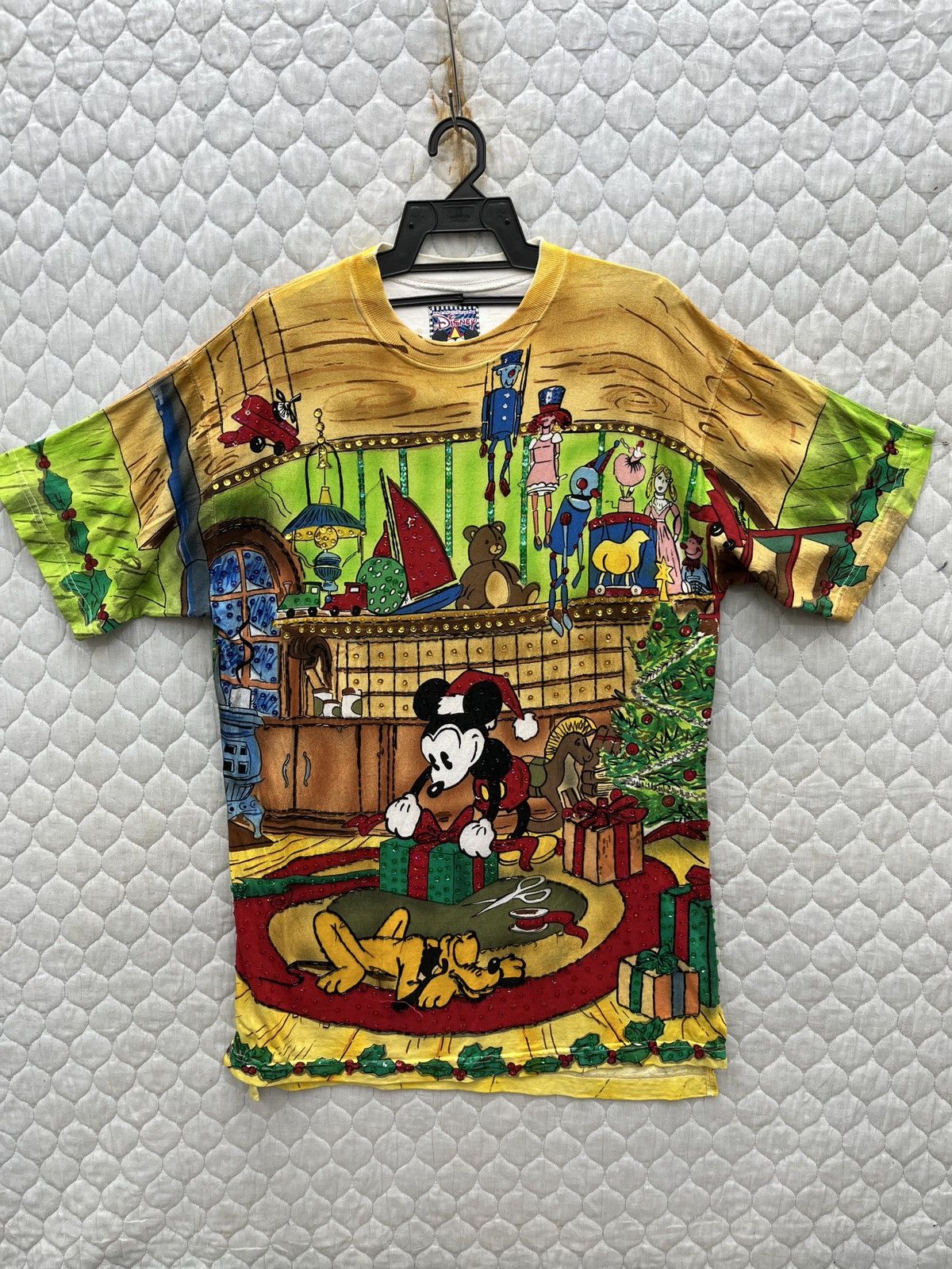 🔥🔥🔥DISNEY MICKEY MOUSE EXCLUSIVELY BY JOUJOU FULL PRINT TEES