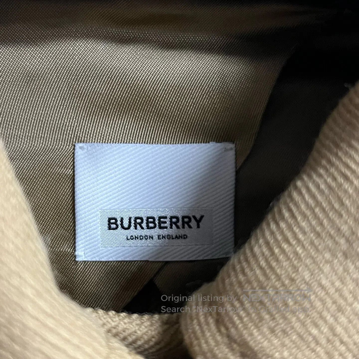 Burberry Burberry Brown checkered graffiti round-necked wool sweate Size US M / EU 48-50 / 2 - 3 Thumbnail